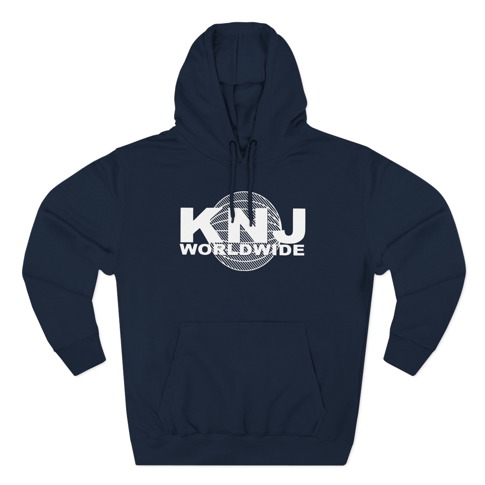 KNJ Three-Panel Fleece Hoodie