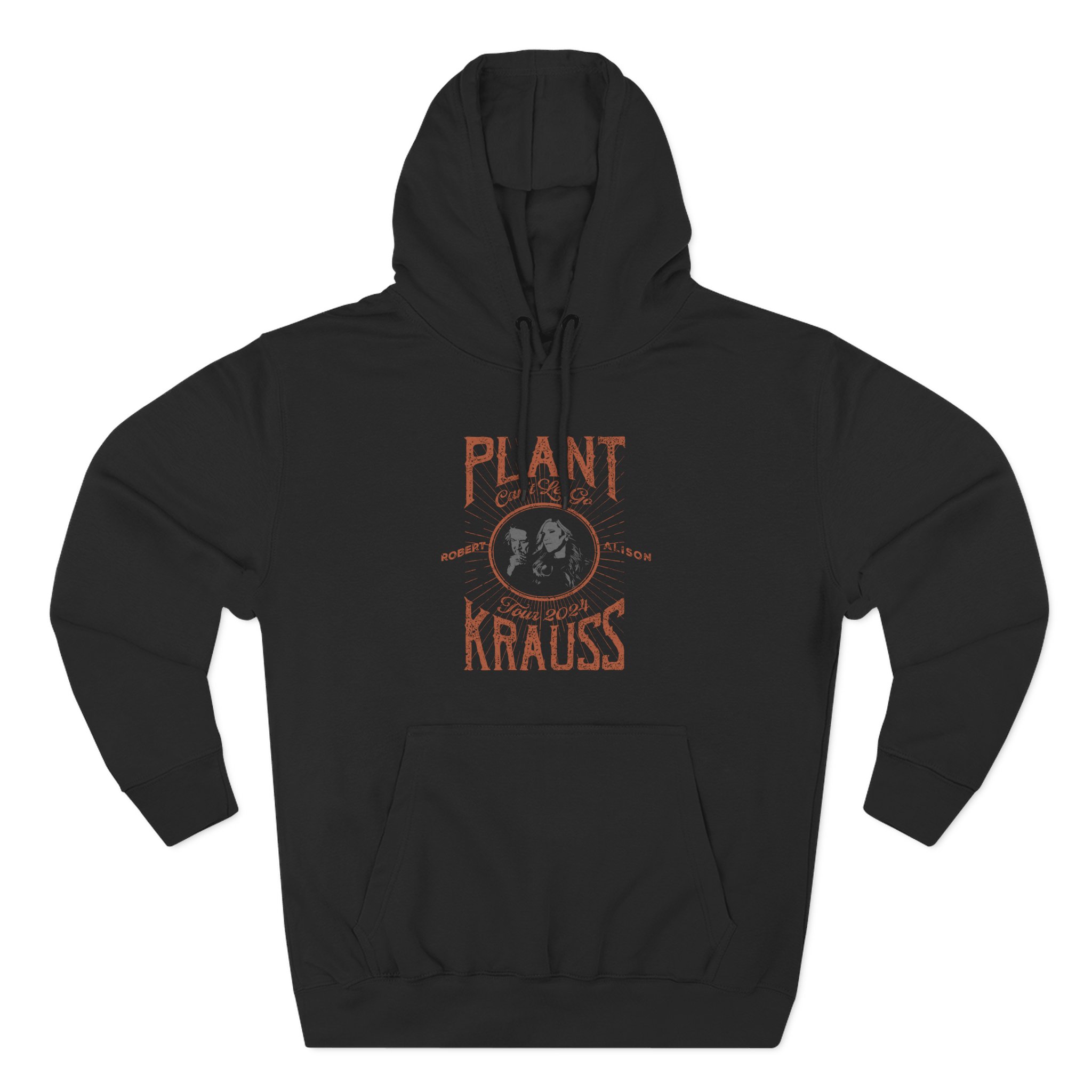 Robert Plant Tour Label Three-Panel Fleece Hoodie