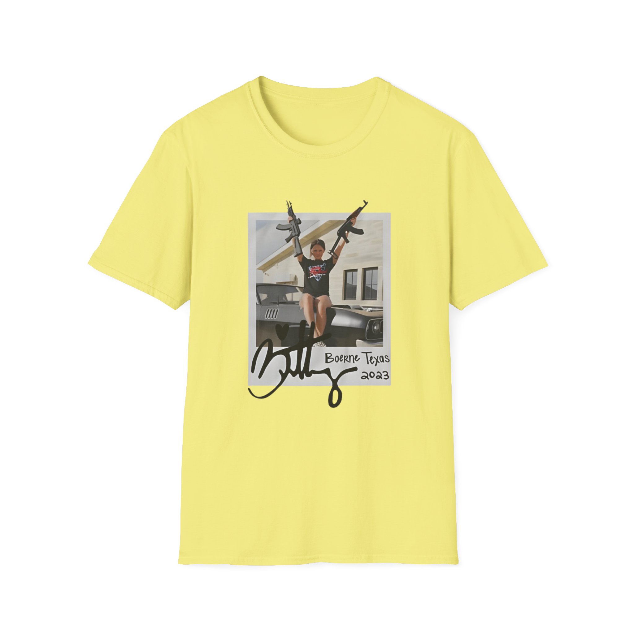 Roman Atwood Brittney in Texas Unisex Softstyle T-Shirt