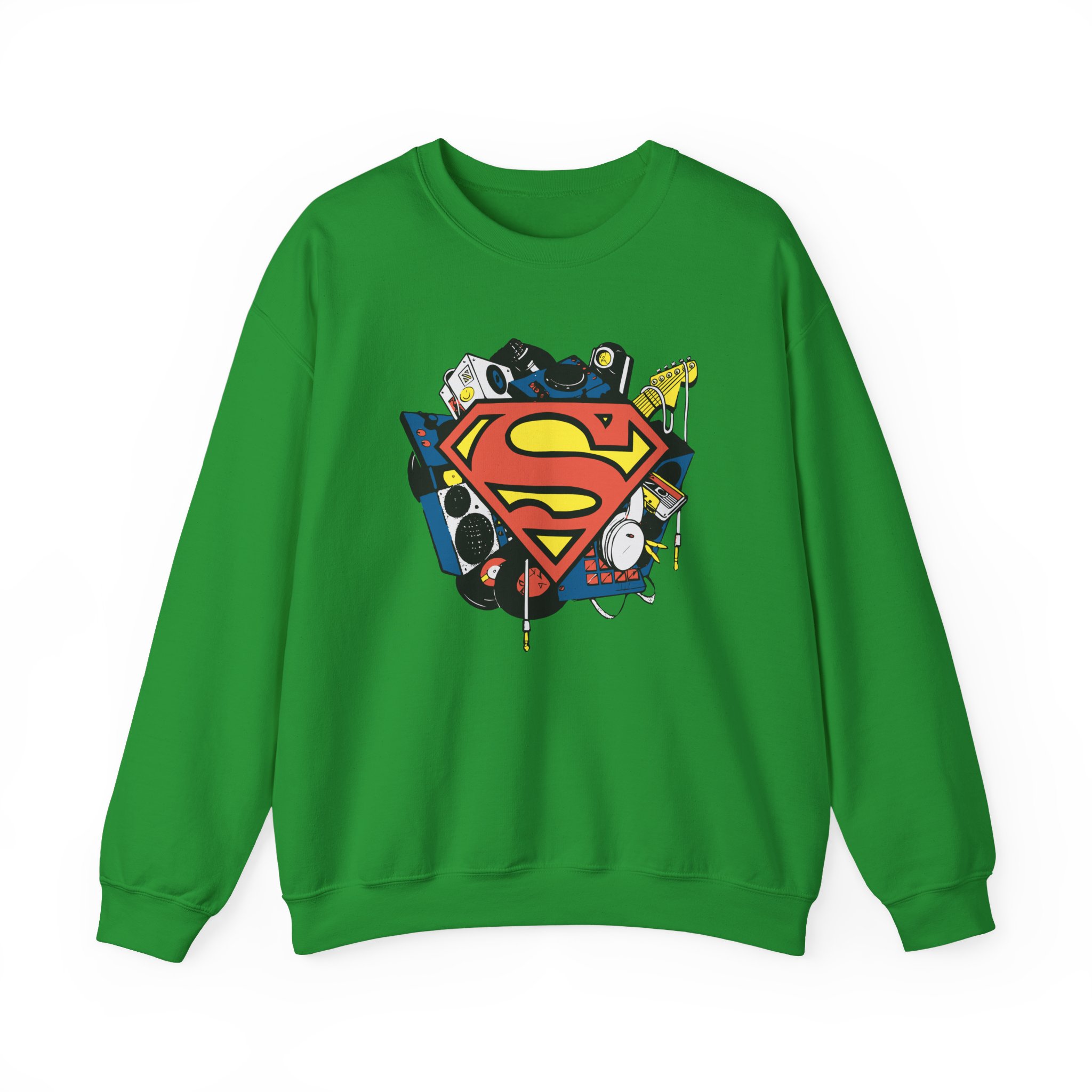 Kaskade X Superman Musician Unisex Heavy Blendâ„¢ Crewneck Sweatshirt