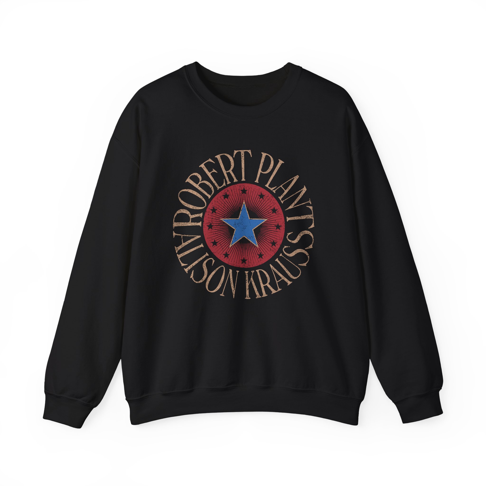 Robert Plant Star Unisex Heavy Blendâ„¢ Crewneck Sweatshirt