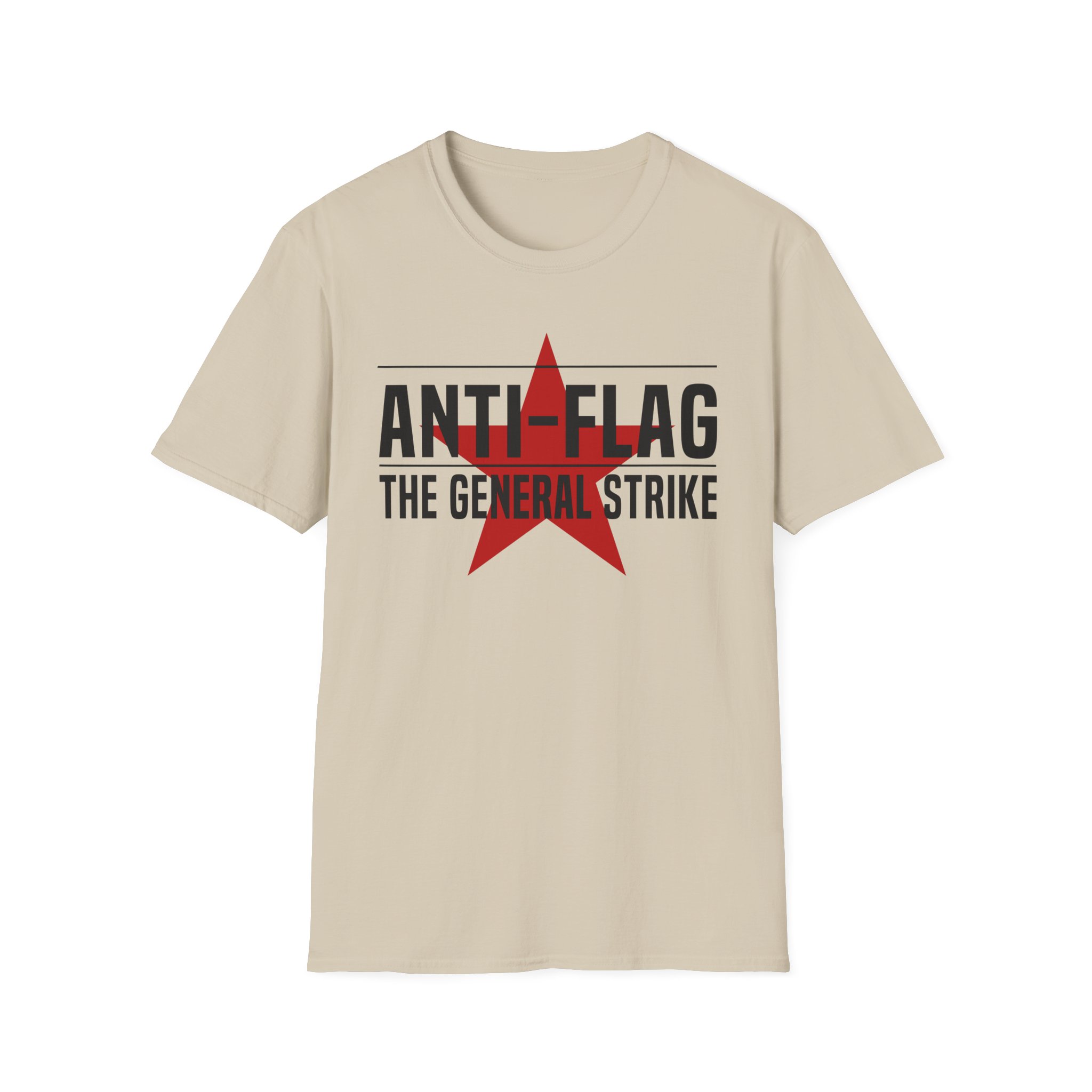 Anti Flag the General Strike Unisex Softstyle T-Shirt