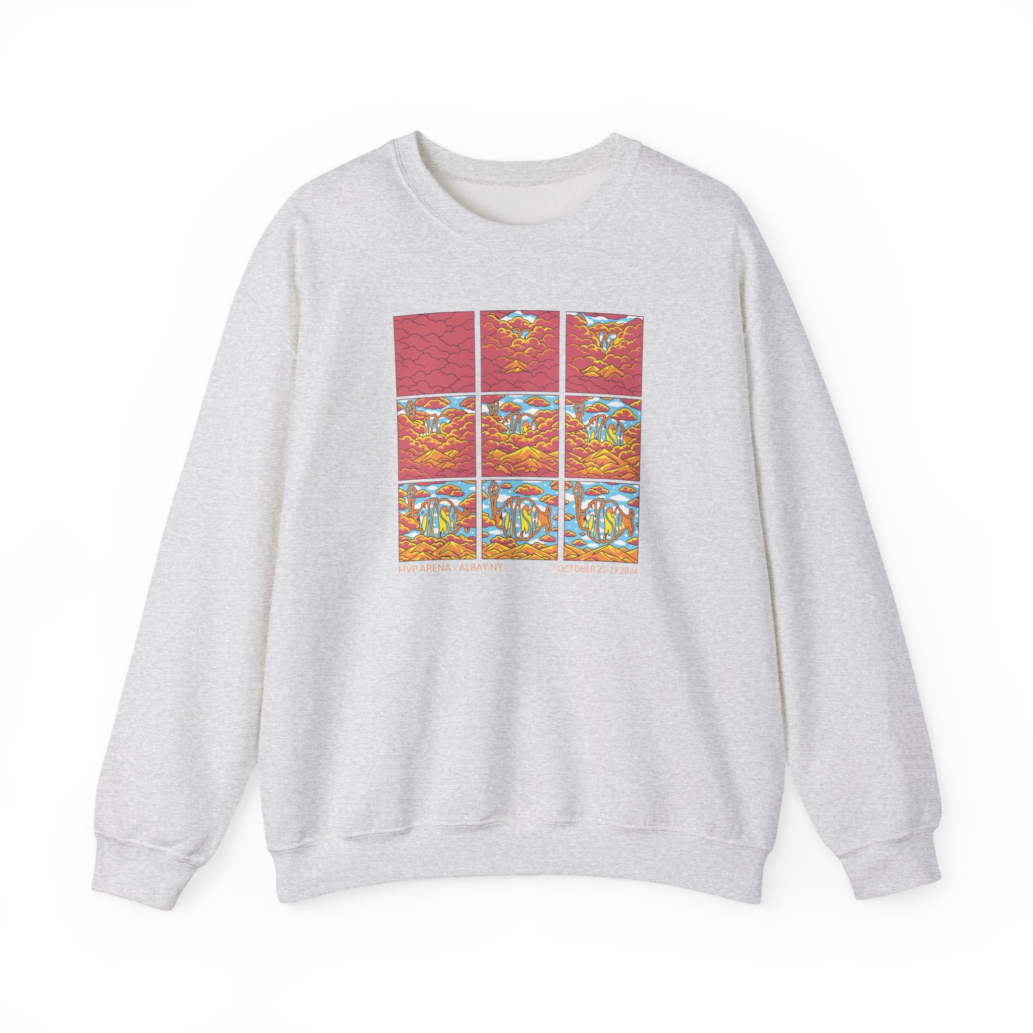 Phish Divided Sky Foundation Unisex Heavy Blendâ„¢ Crewneck Sweatshirt