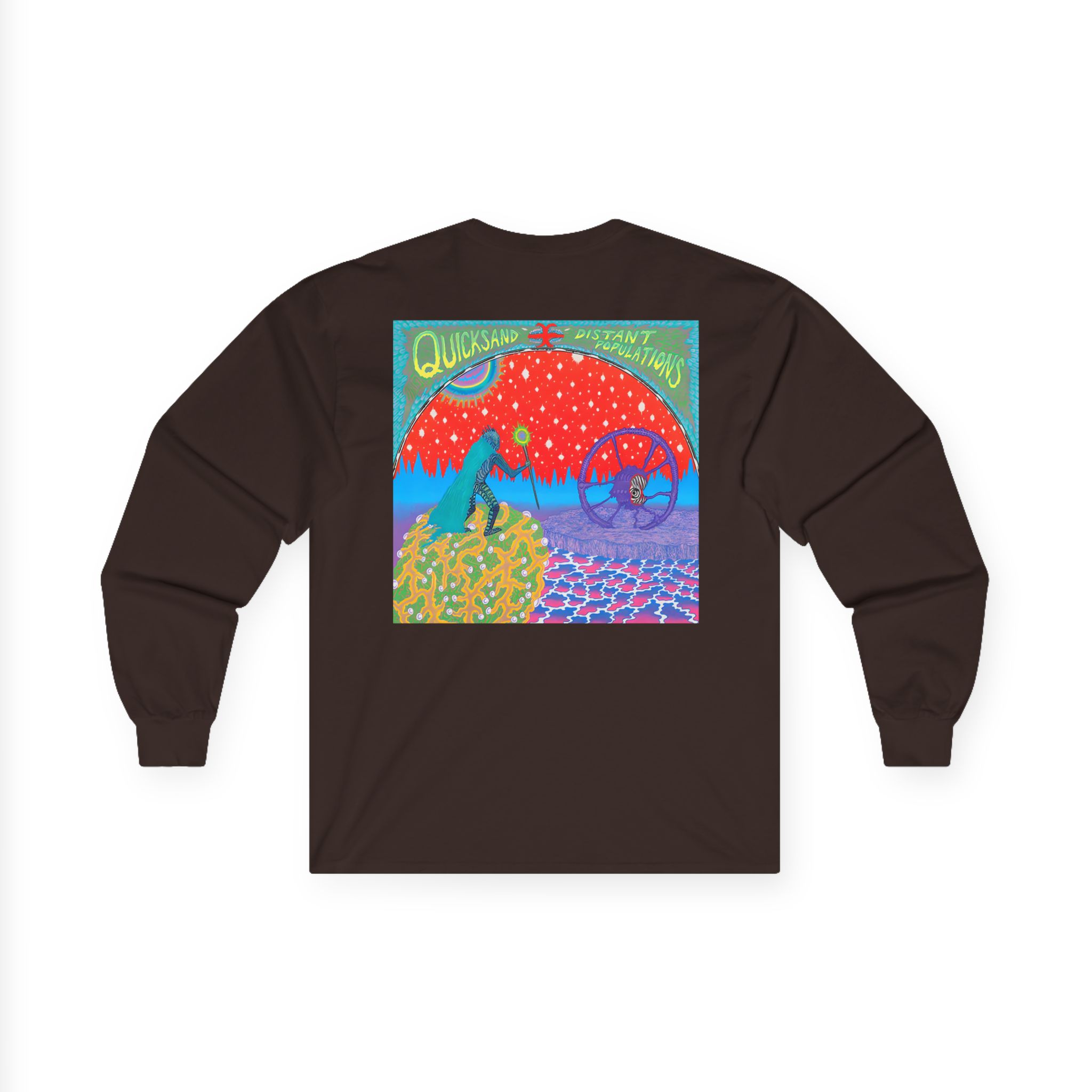 Quicksand Distant Populations Unisex Ultra Cotton Long Sleeve Tee