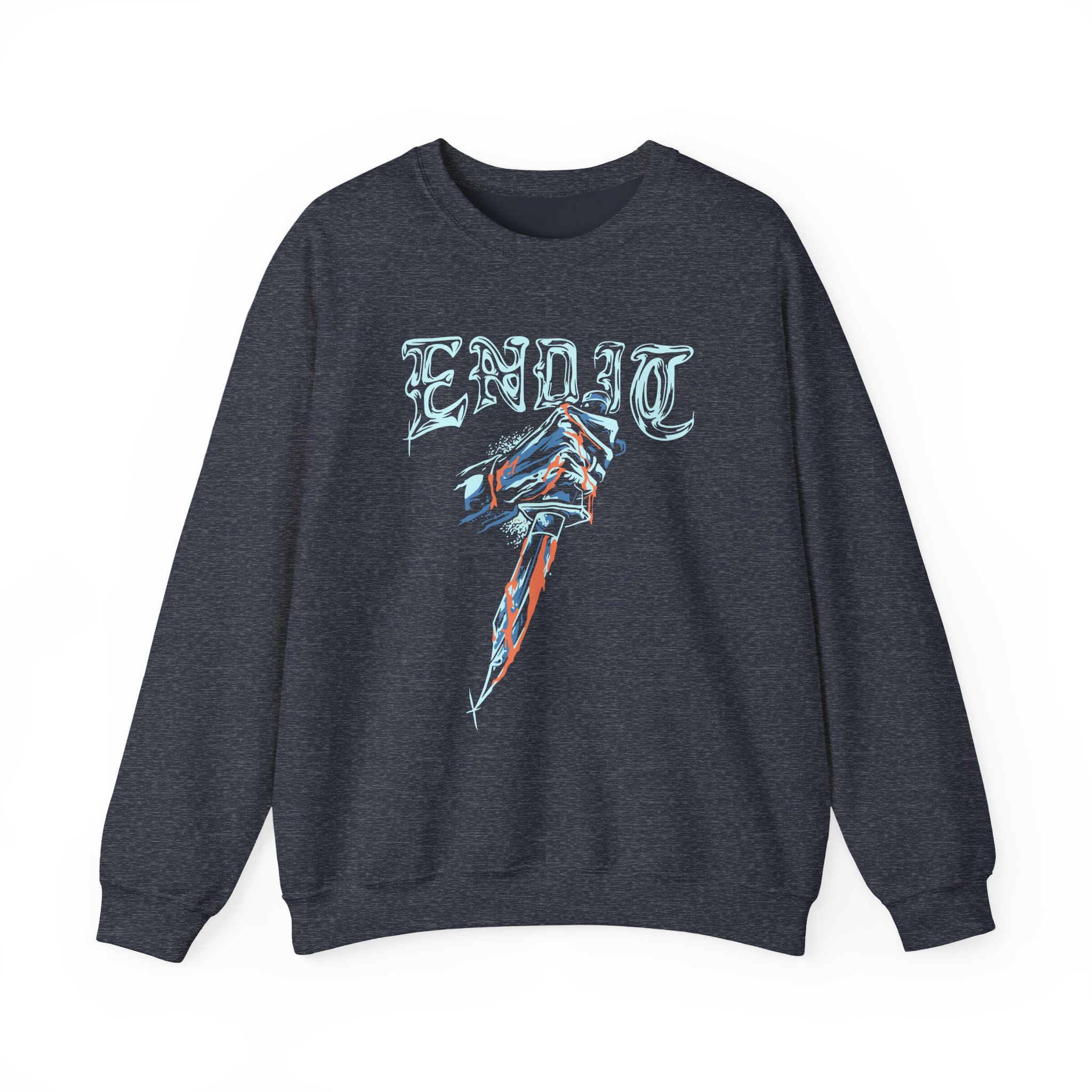 End It Unisex Heavy Blend Crewneck Sweatshirt