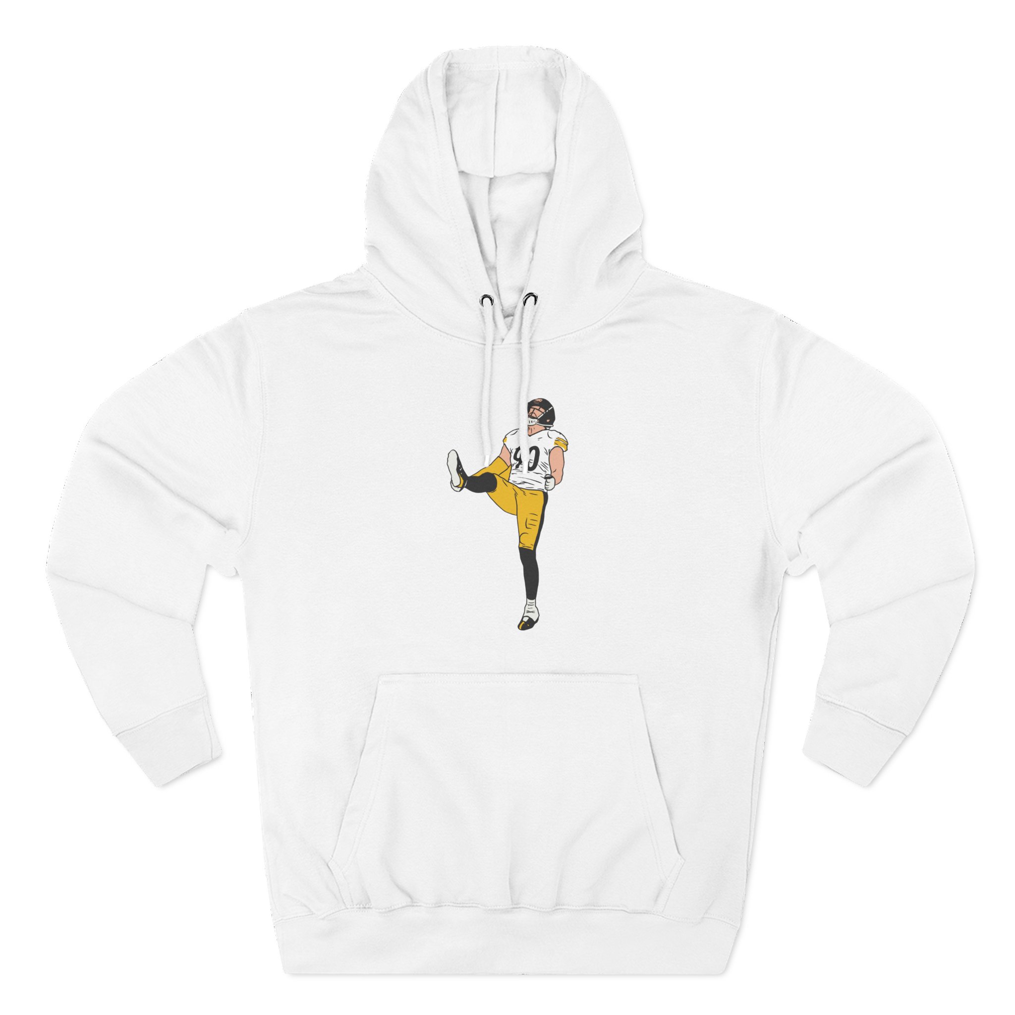 Tj Watt Football Three-Panel Fleece Hoodie