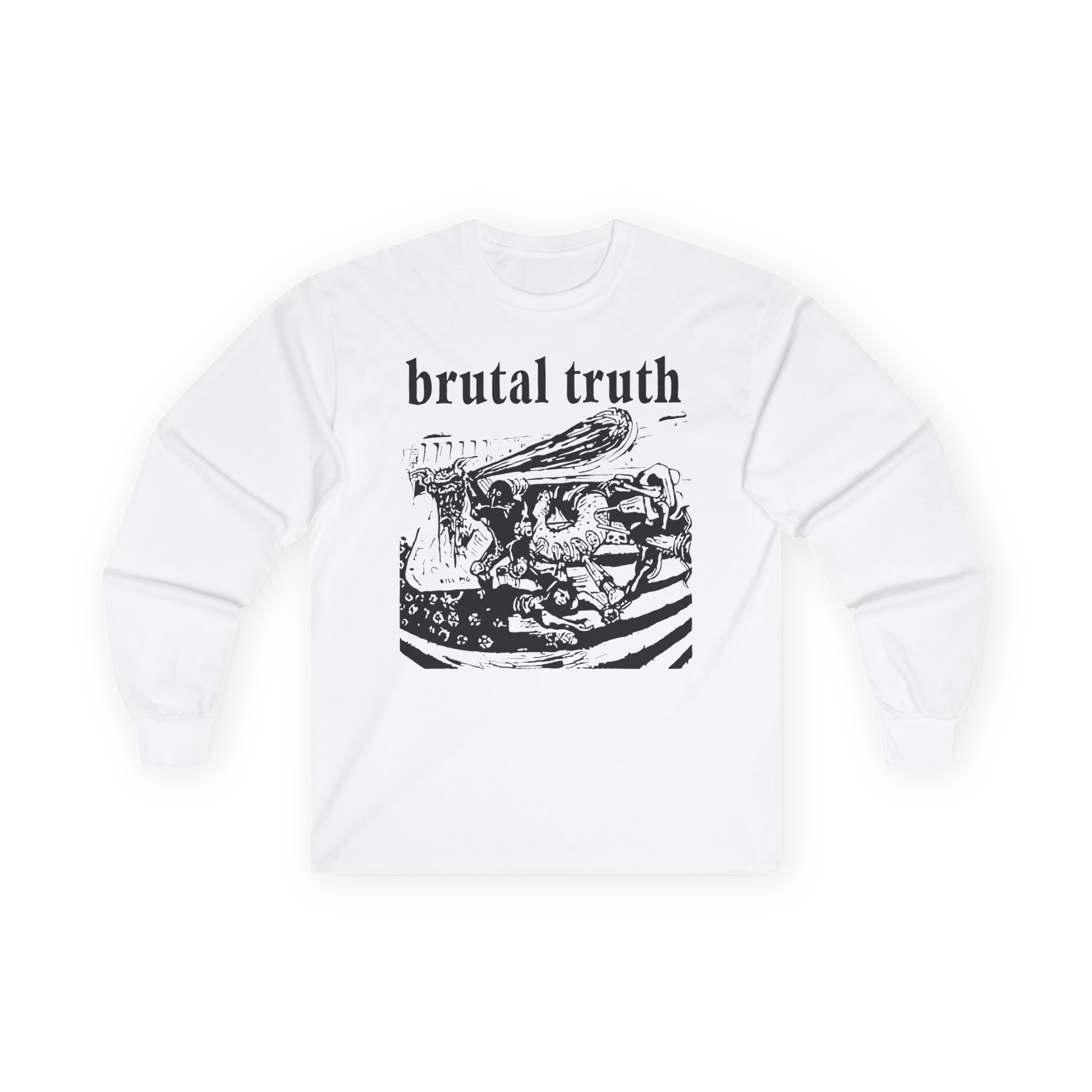 Brutal Truth Kill Pig Unisex Ultra Cotton Long Sleeve Tee