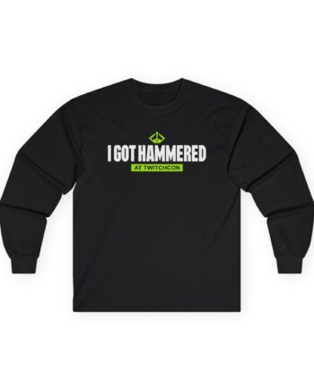 Esfand I Got Hammered at Twitchcon Unisex Ultra Cotton Long Sleeve Tee