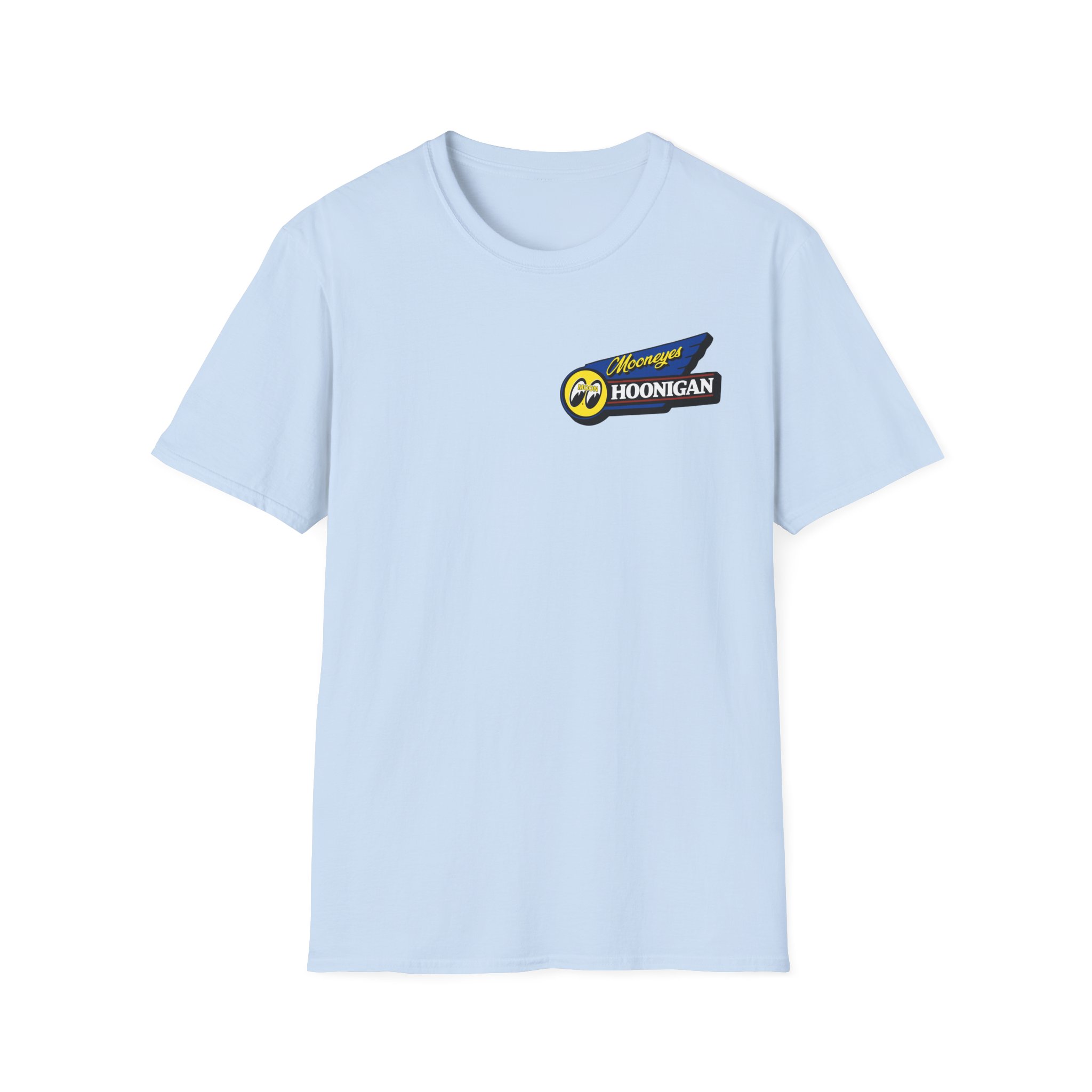 Hoonigan X Mooneyes Moonmotel Unisex Softstyle T-Shirt