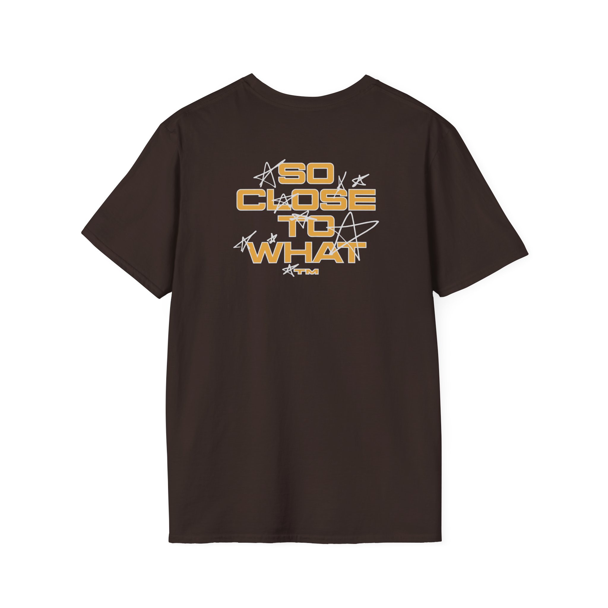 Tate Mcrae Stars Brown Unisex Softstyle T-Shirt