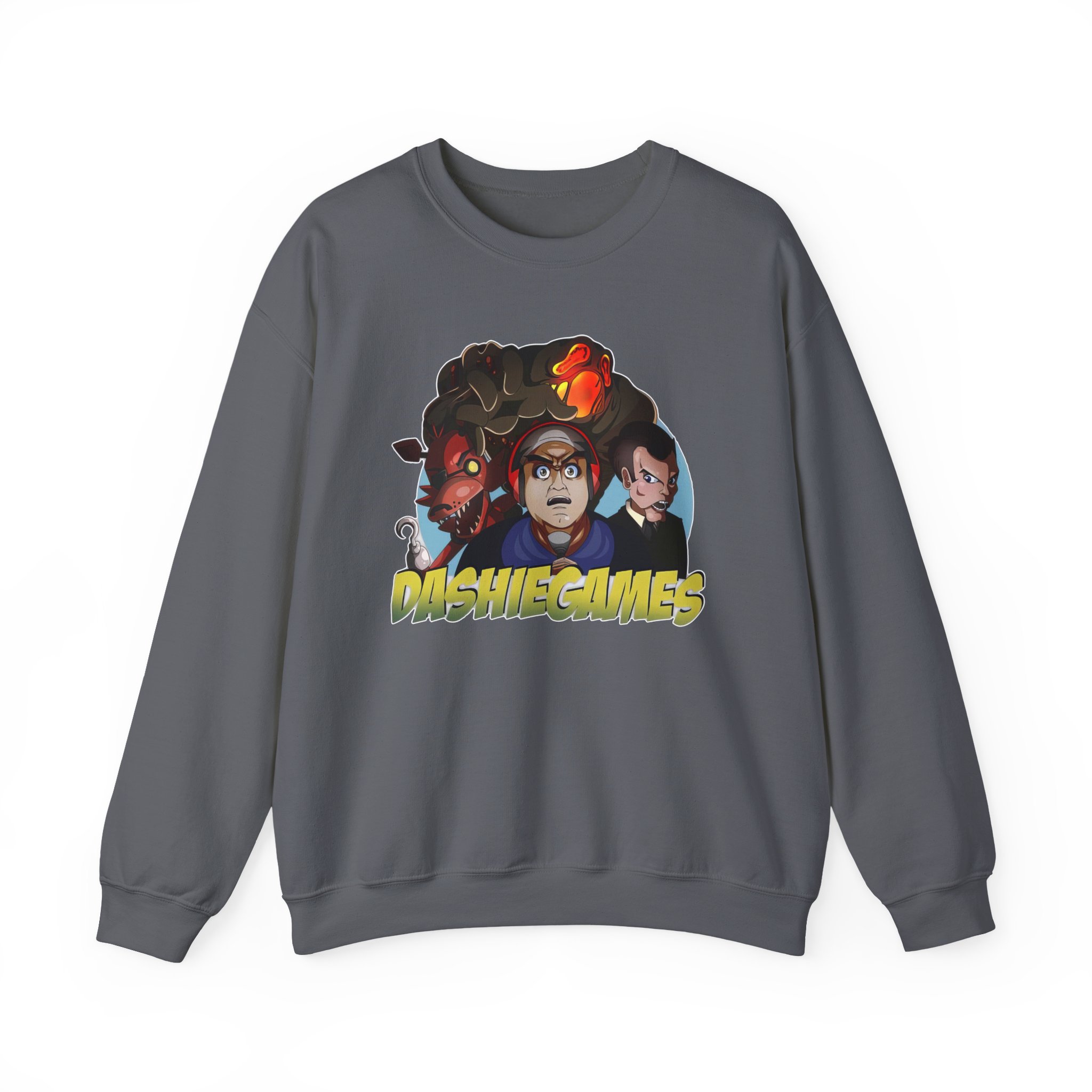 Dashie Dashiegames Unisex Heavy Blendâ„¢ Crewneck Sweatshirt