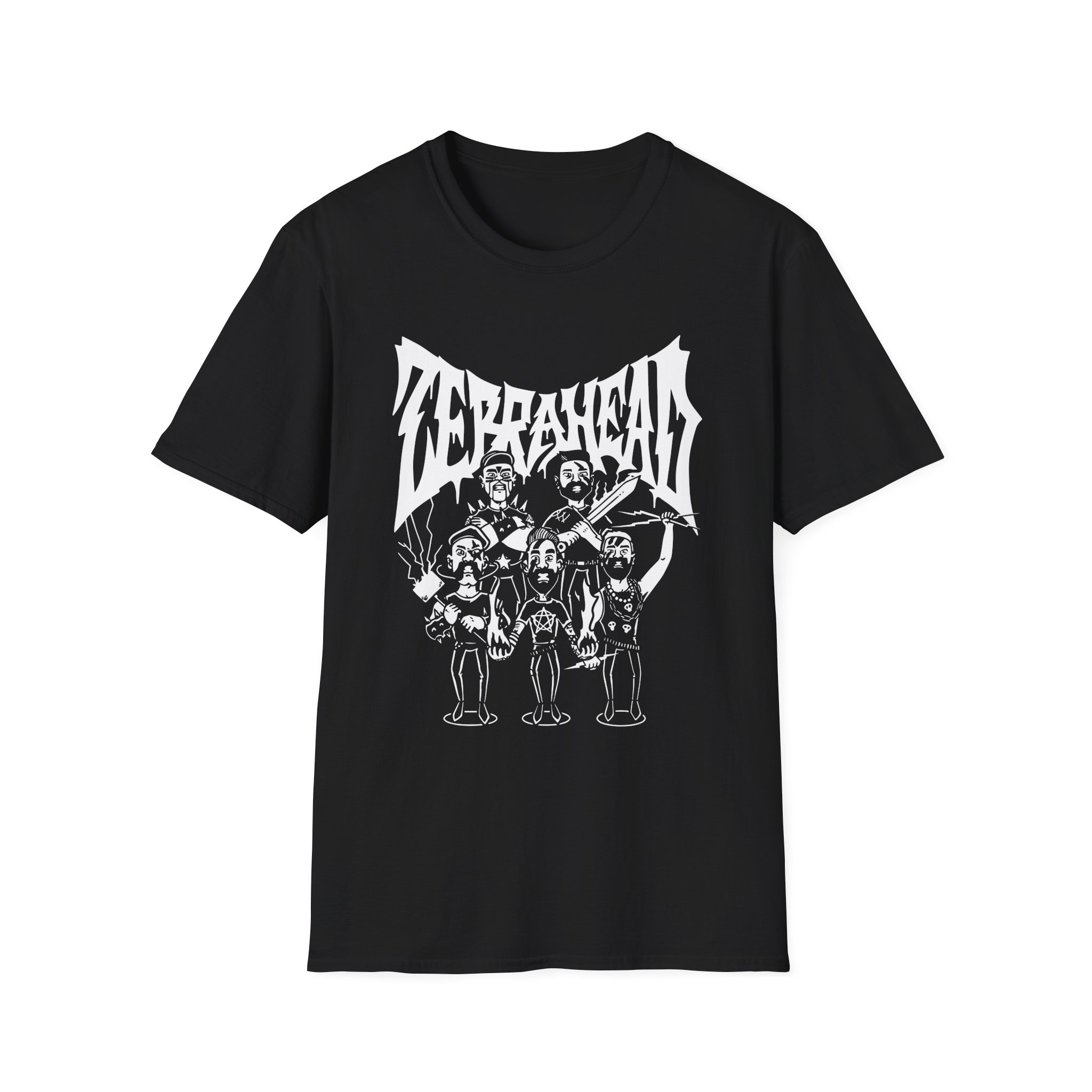 Zebrahead Goth Unisex Softstyle T-Shirt