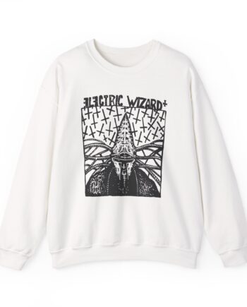 Electric Wizard Doom Sludge Stoner Metal Poster Unisex Heavy Blend™ Crewneck Sweatshirt