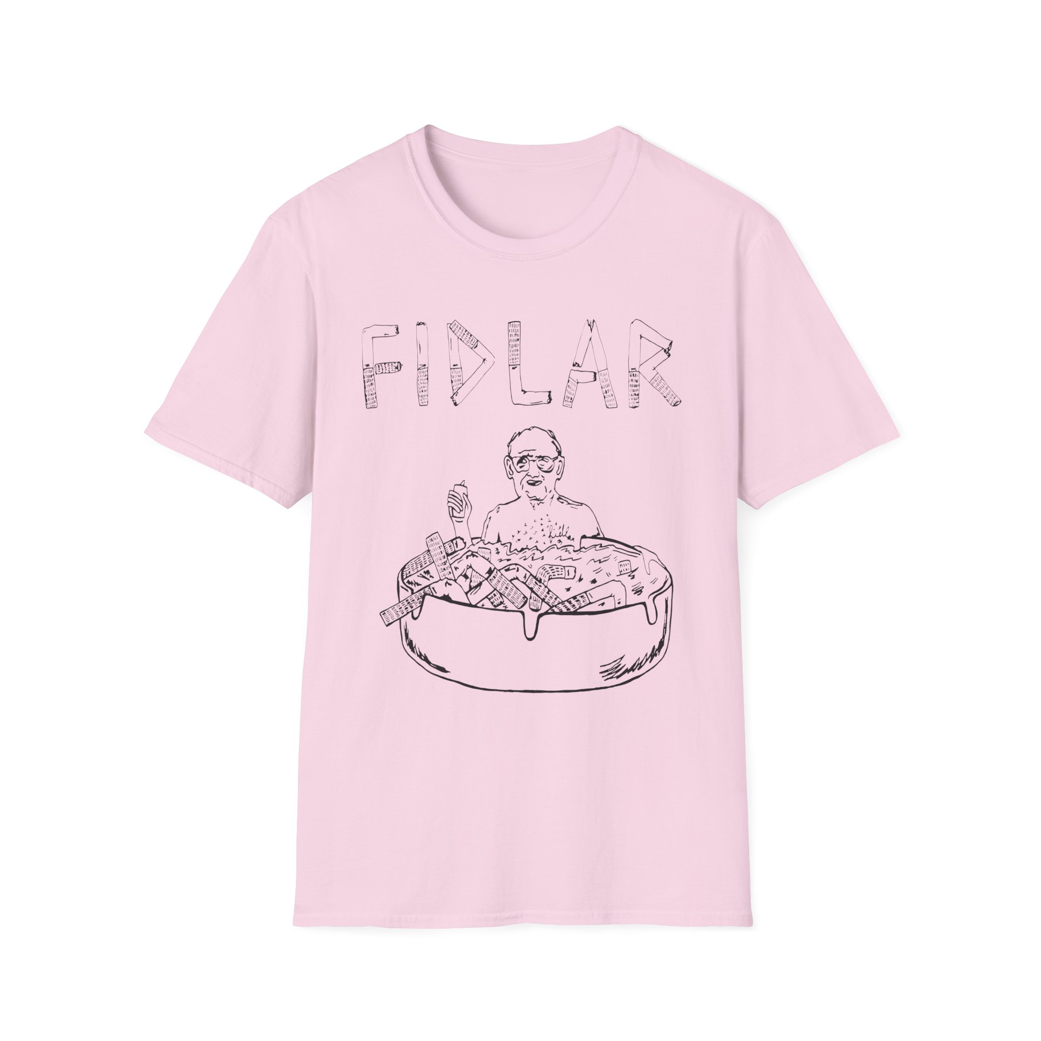 Fidlar Ashtray Unisex Softstyle T-Shirt