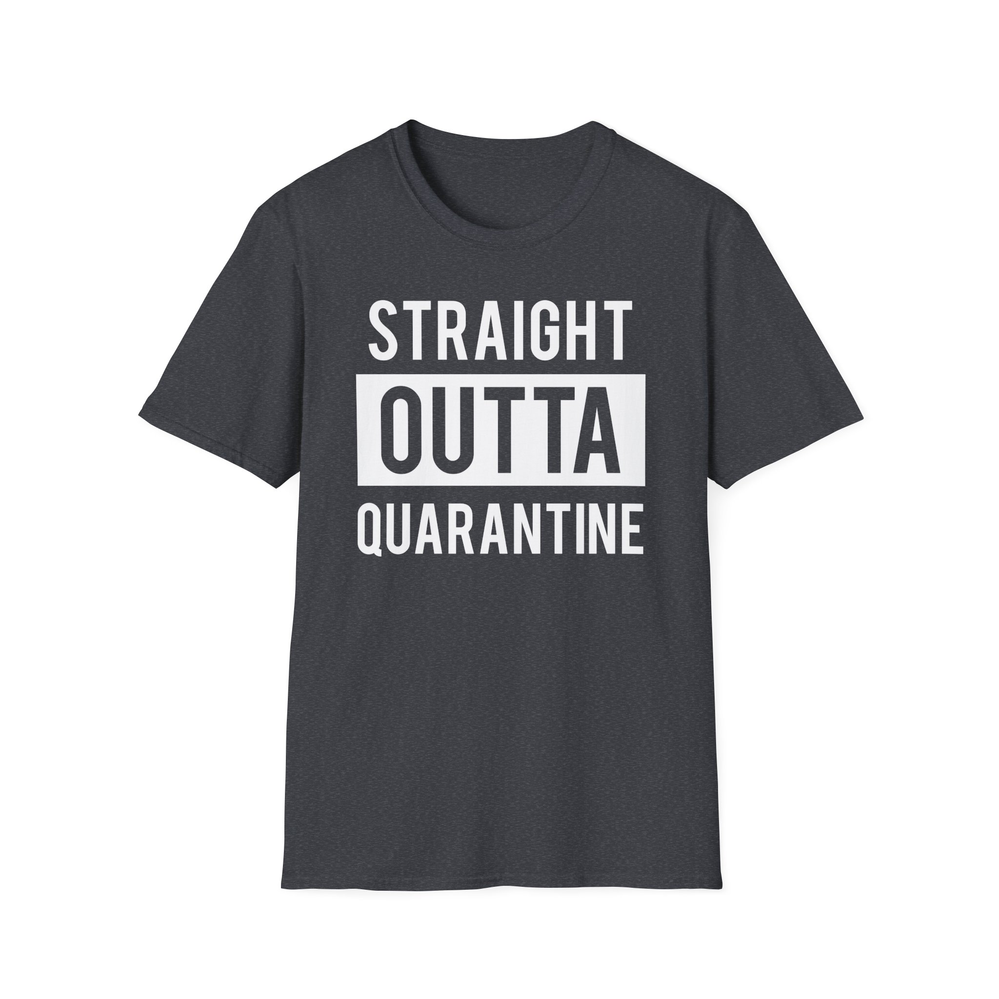 NWA Straight Outta Quarantine Unisex Softstyle T-Shirt