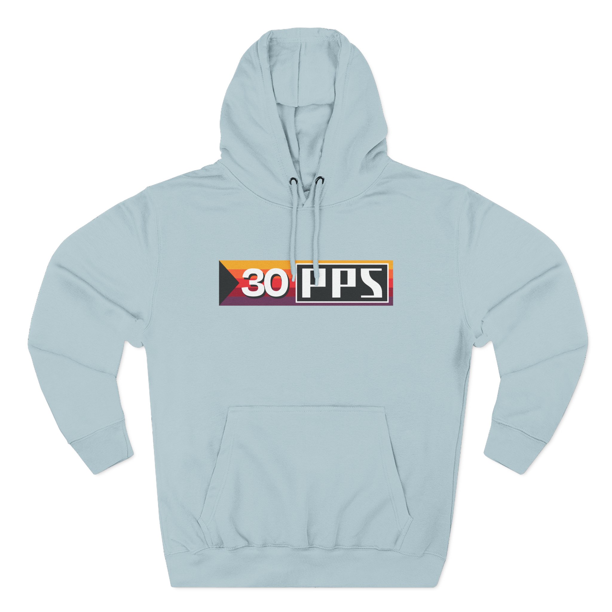 Lofe 30pps Three-Panel Fleece Hoodie