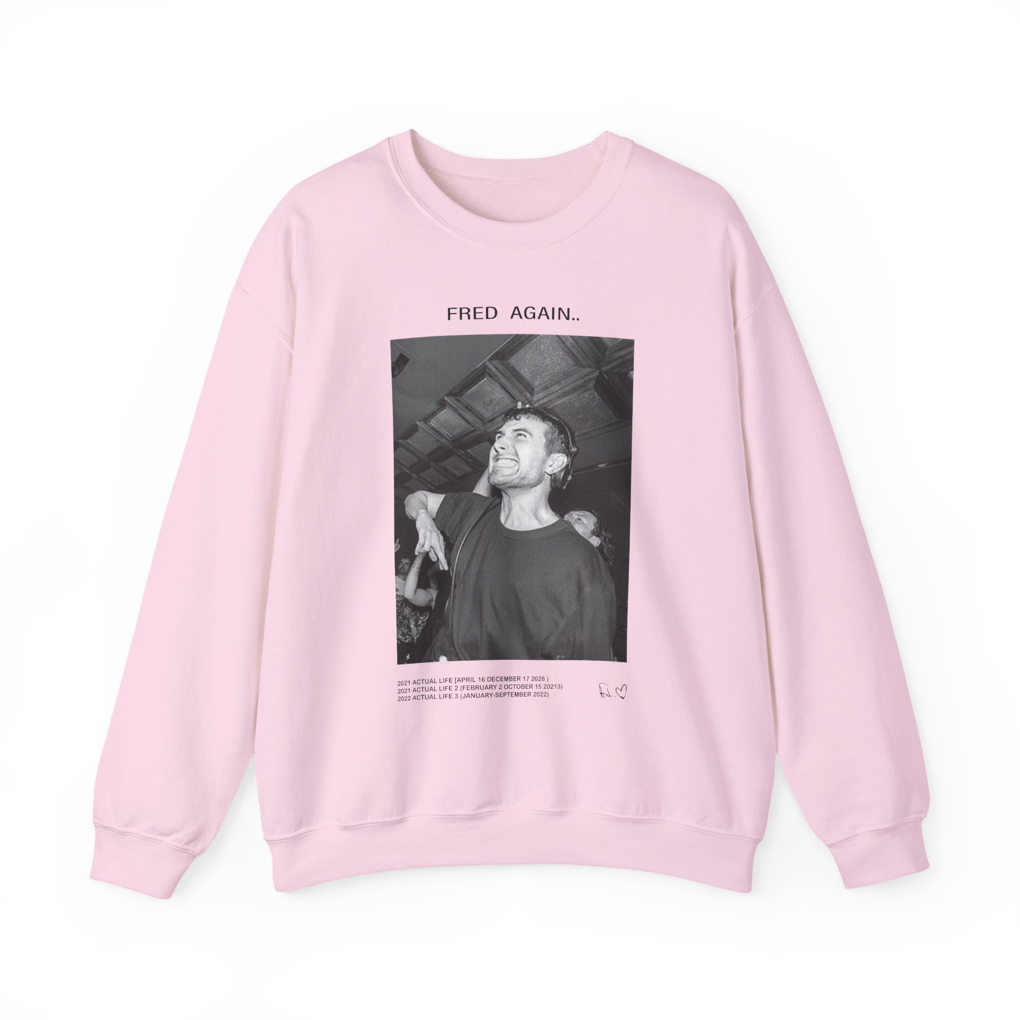 Fred Again Album Unisex Heavy Blendâ„¢ Crewneck Sweatshirt