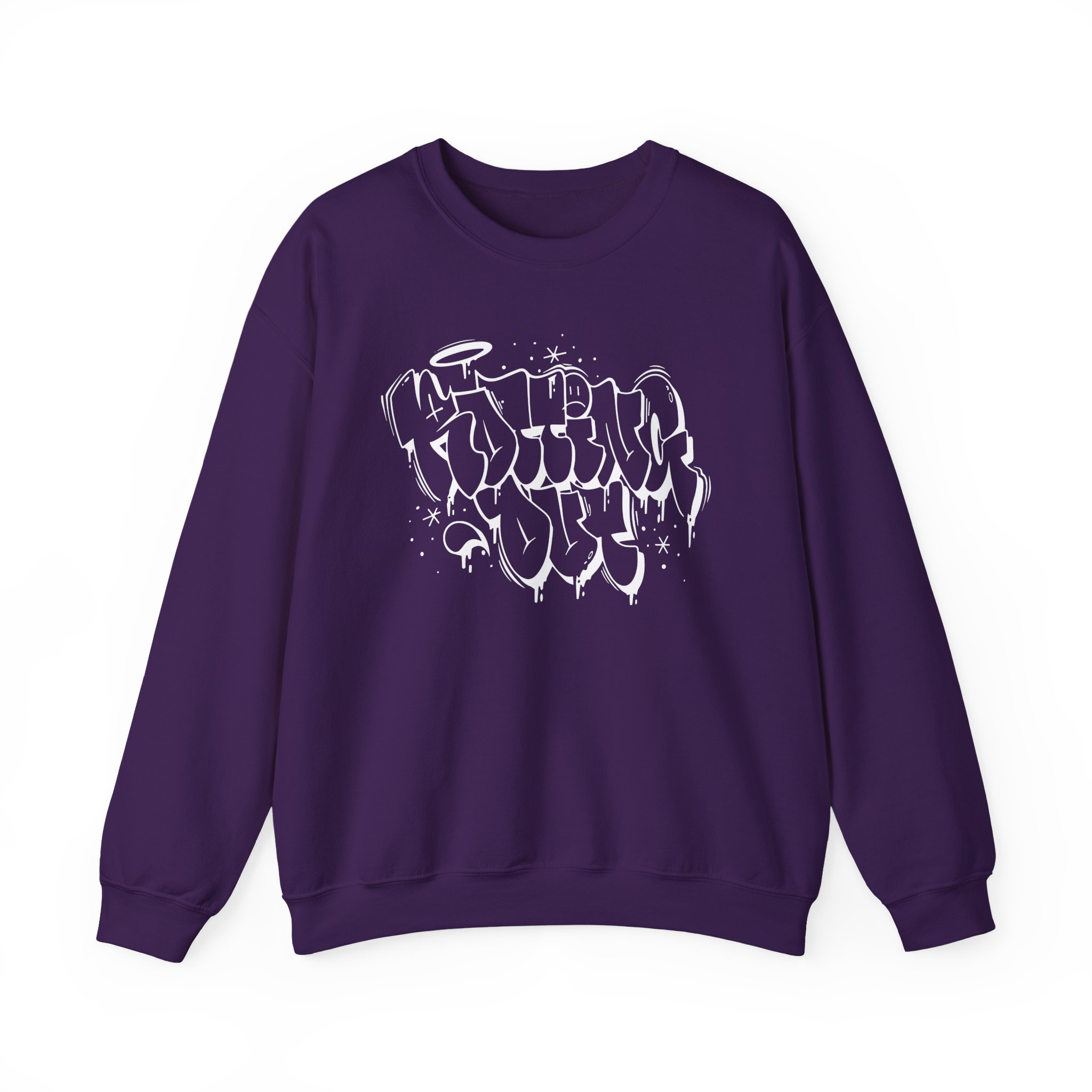 Rotting Out Swallowed by the Streets Unisex Heavy Blend Crewneck Sweatshirt