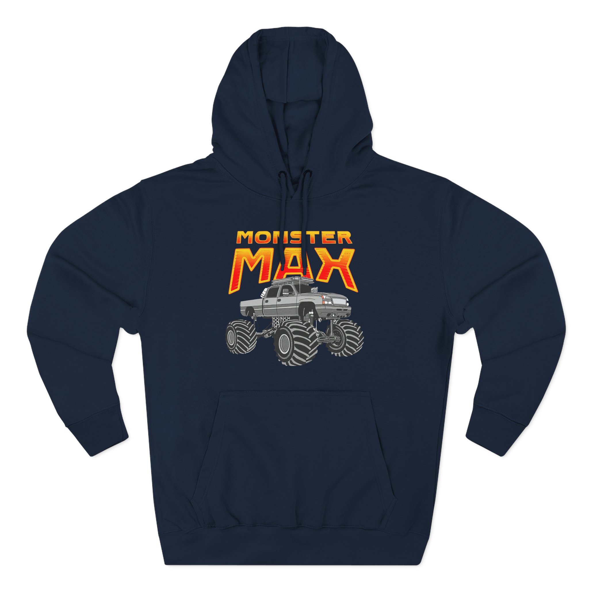 Whistlindiesel Monstermax Three-Panel Fleece Hoodie
