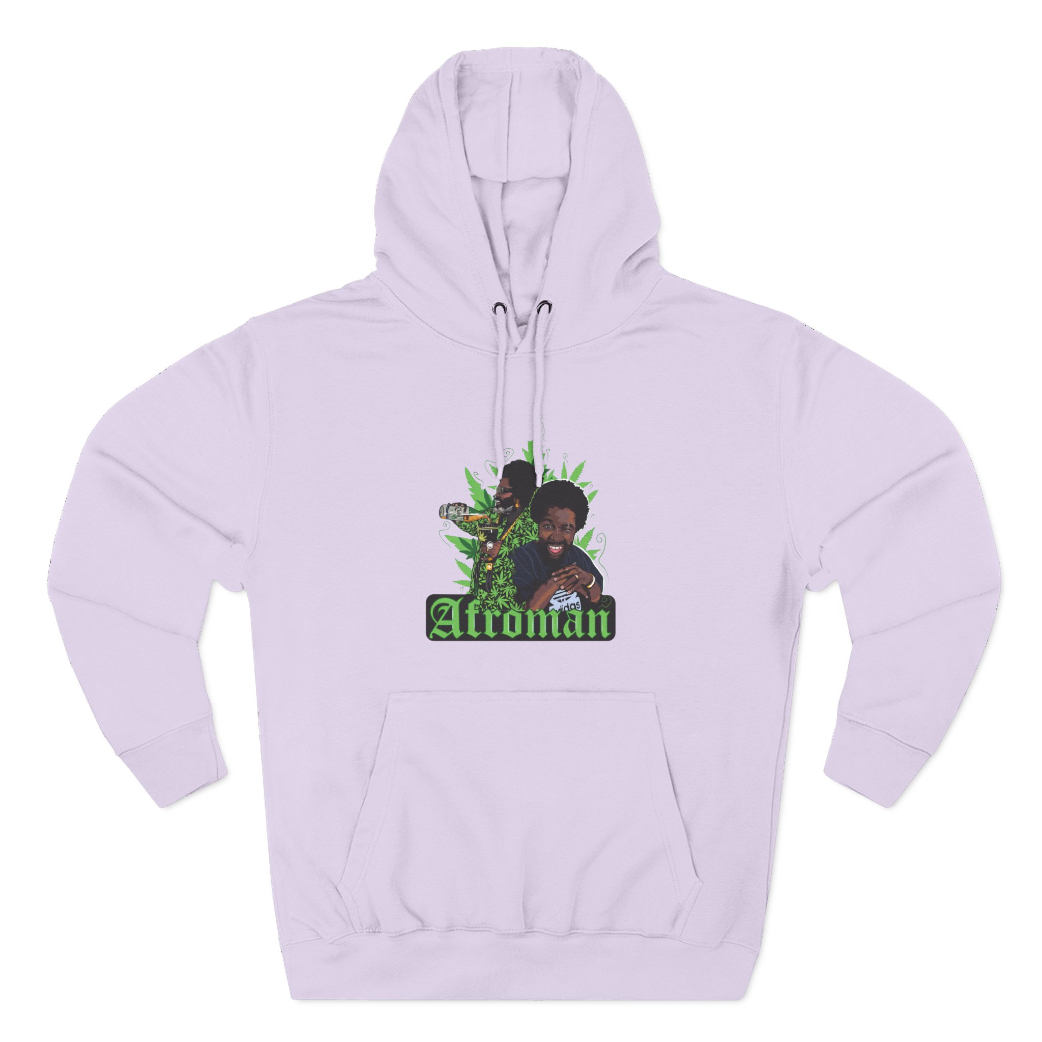 Afroman version 3 Three-Panel Fleece Hoodie