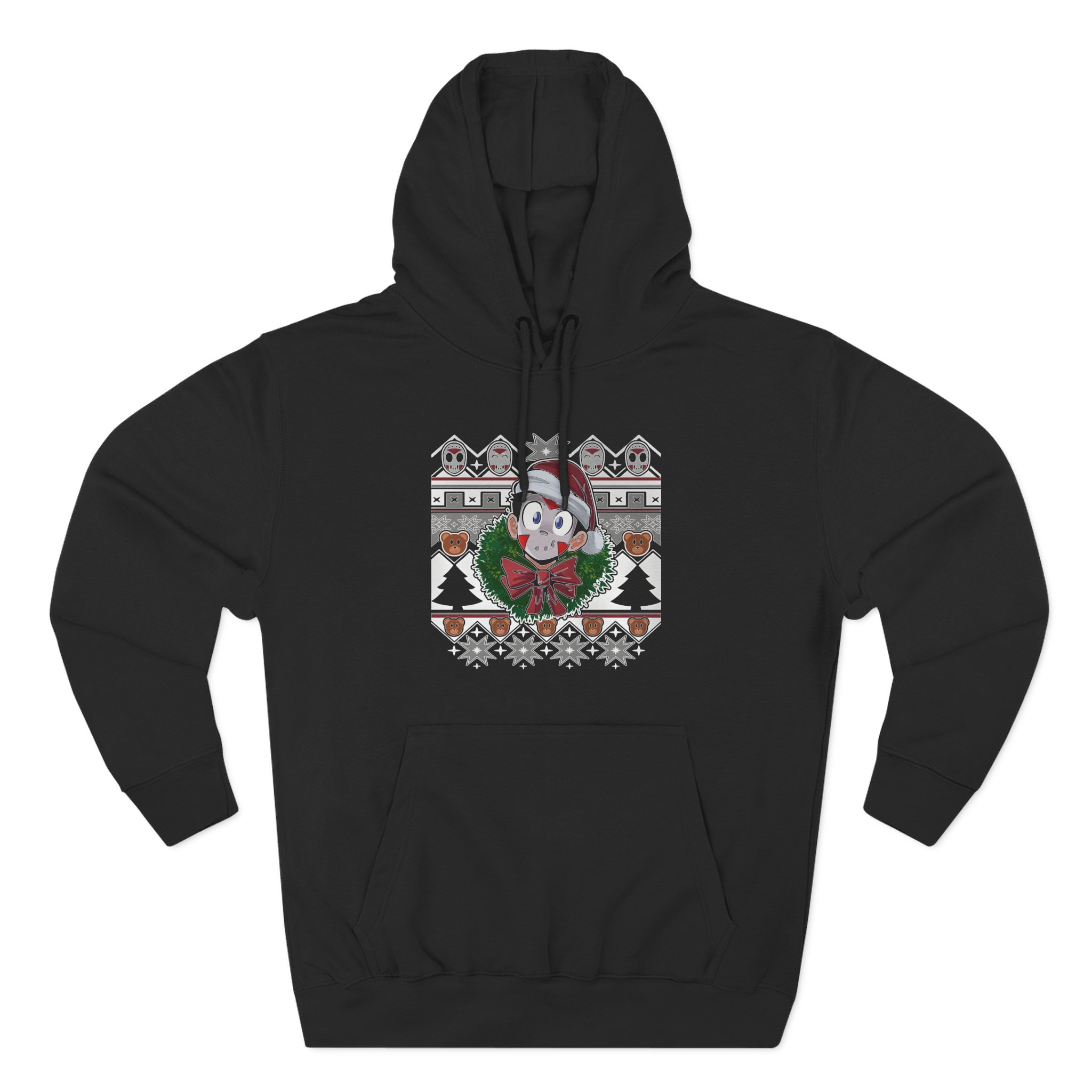 H2odelirious Christmas Three-Panel Fleece Hoodie