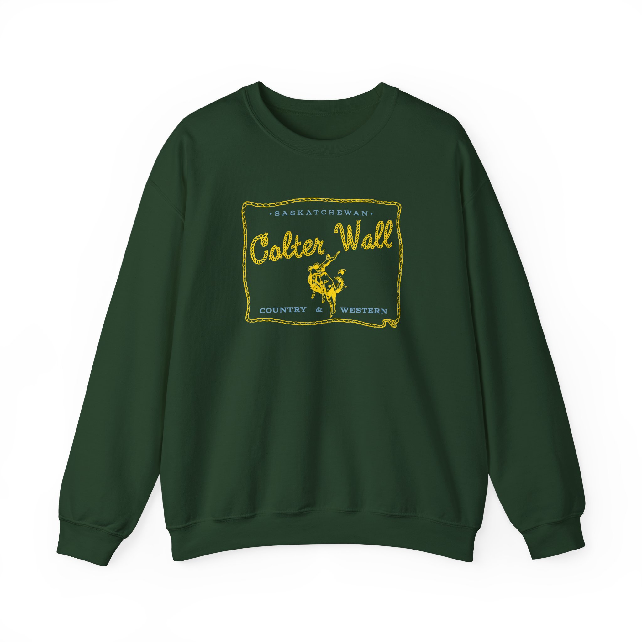 Colter Wall Saskatchewan Unisex Heavy Blendâ„¢ Crewneck Sweatshirt