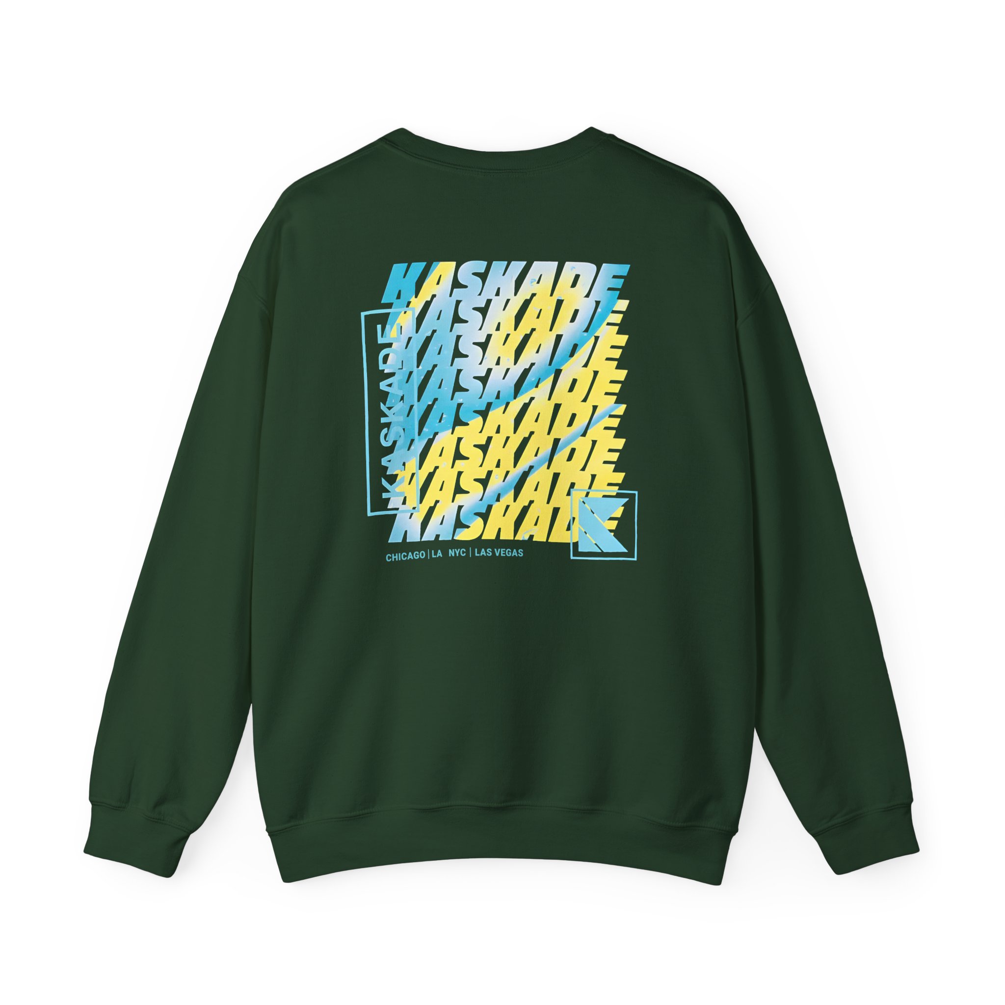 Kaskade Sky Blue Cities Unisex Heavy Blendâ„¢ Crewneck Sweatshirt