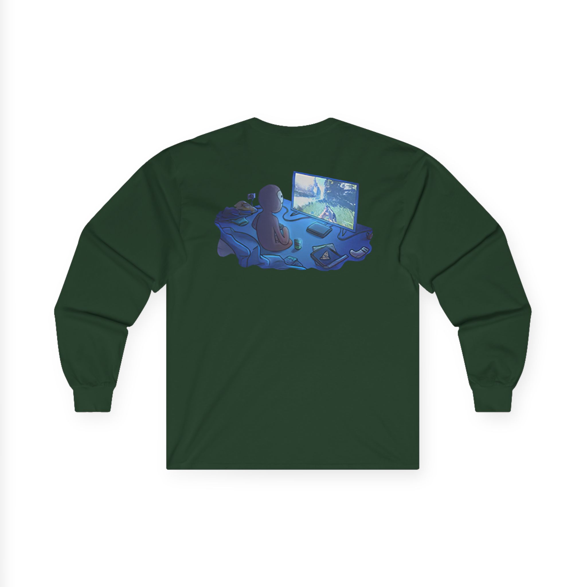 Spoonkid Rust Monke Unisex Ultra Cotton Long Sleeve Tee