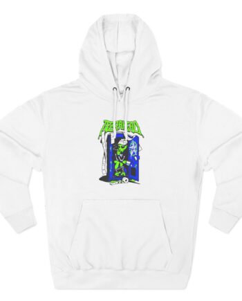 Zebrahead White ZH Coffee break Three-Panel Fleece Hoodie