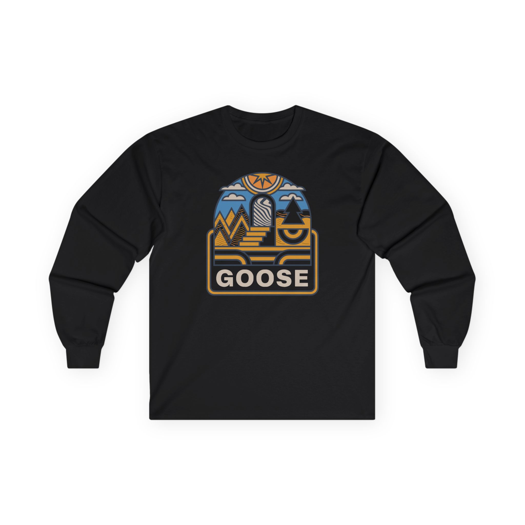 Goose Trippy Staircase Unisex Ultra Cotton Long Sleeve Tee