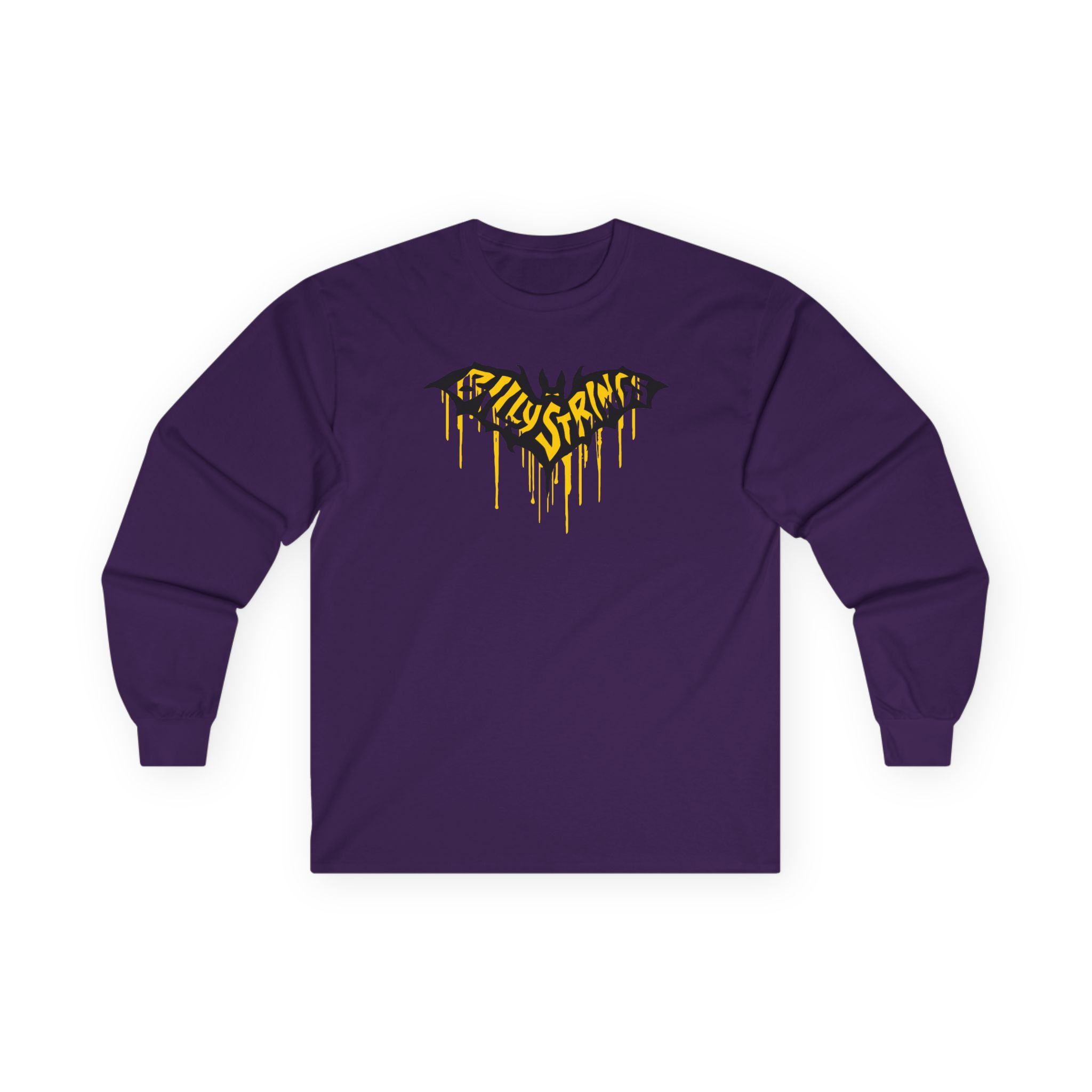 Billy Strings Austin Bat Tee (Attak / Casper Herselman) Unisex Ultra Cotton Long Sleeve Tee