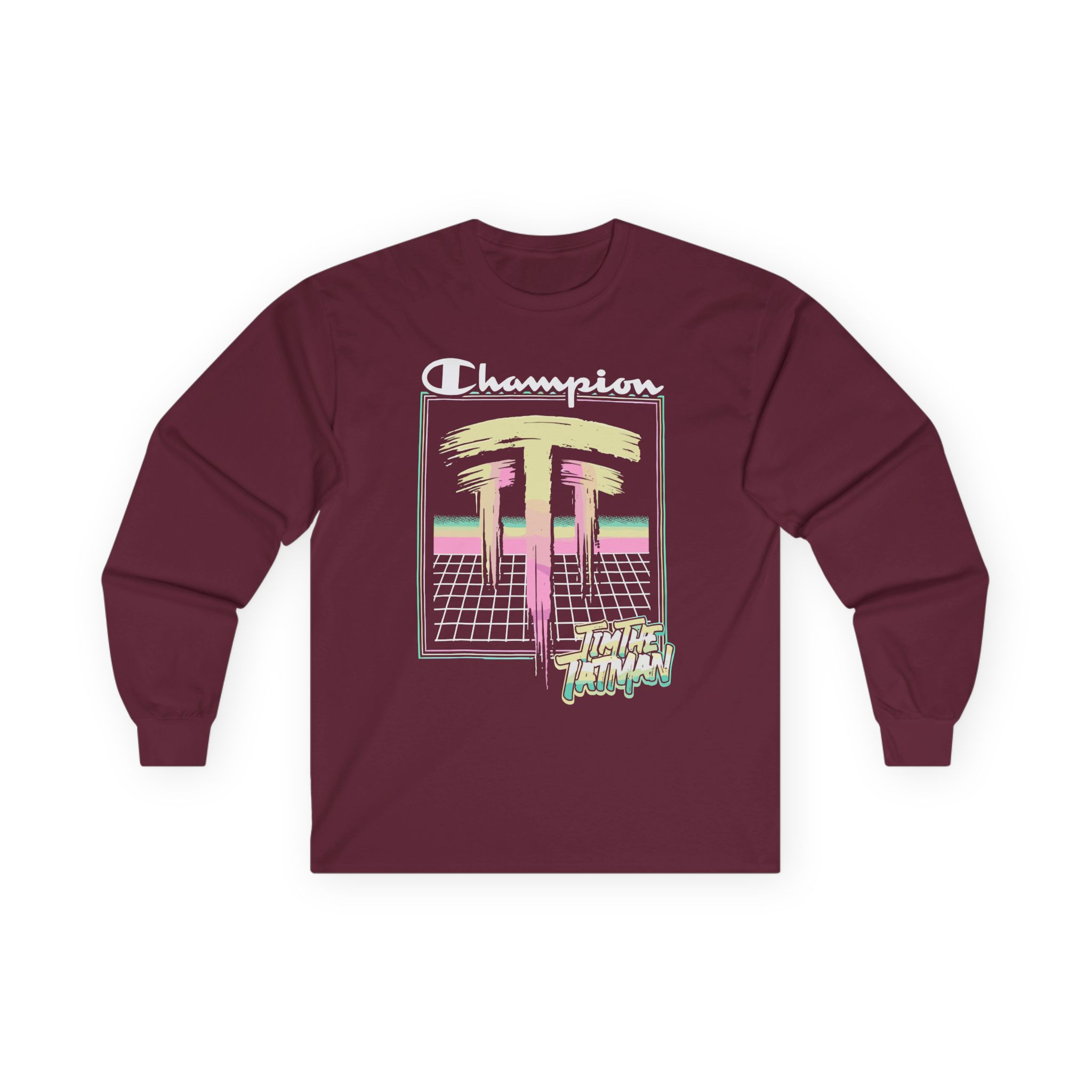 Timthetatman champion x Unisex Ultra Cotton Long Sleeve Tee