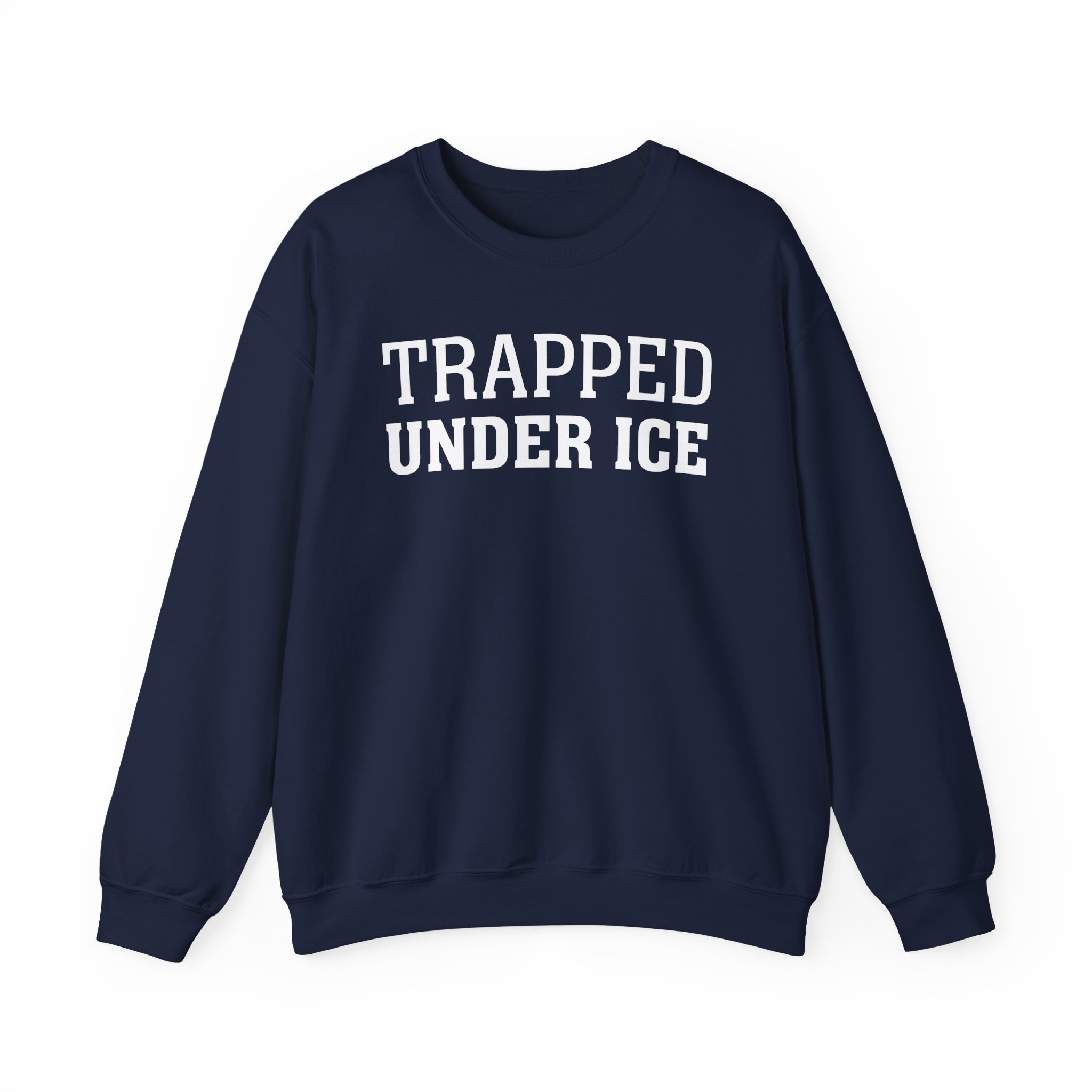 Trapped Under Ice Secrets of the World Unisex Heavy Blend Crewneck Sweatshirt