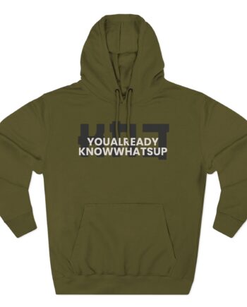 KNJ Three-Panel Fleece Hoodie