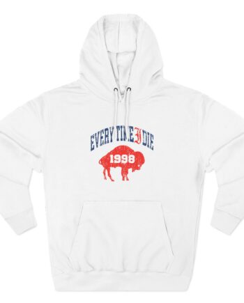 Every Time I Die 1998 Three-panel Fleece Hoodie