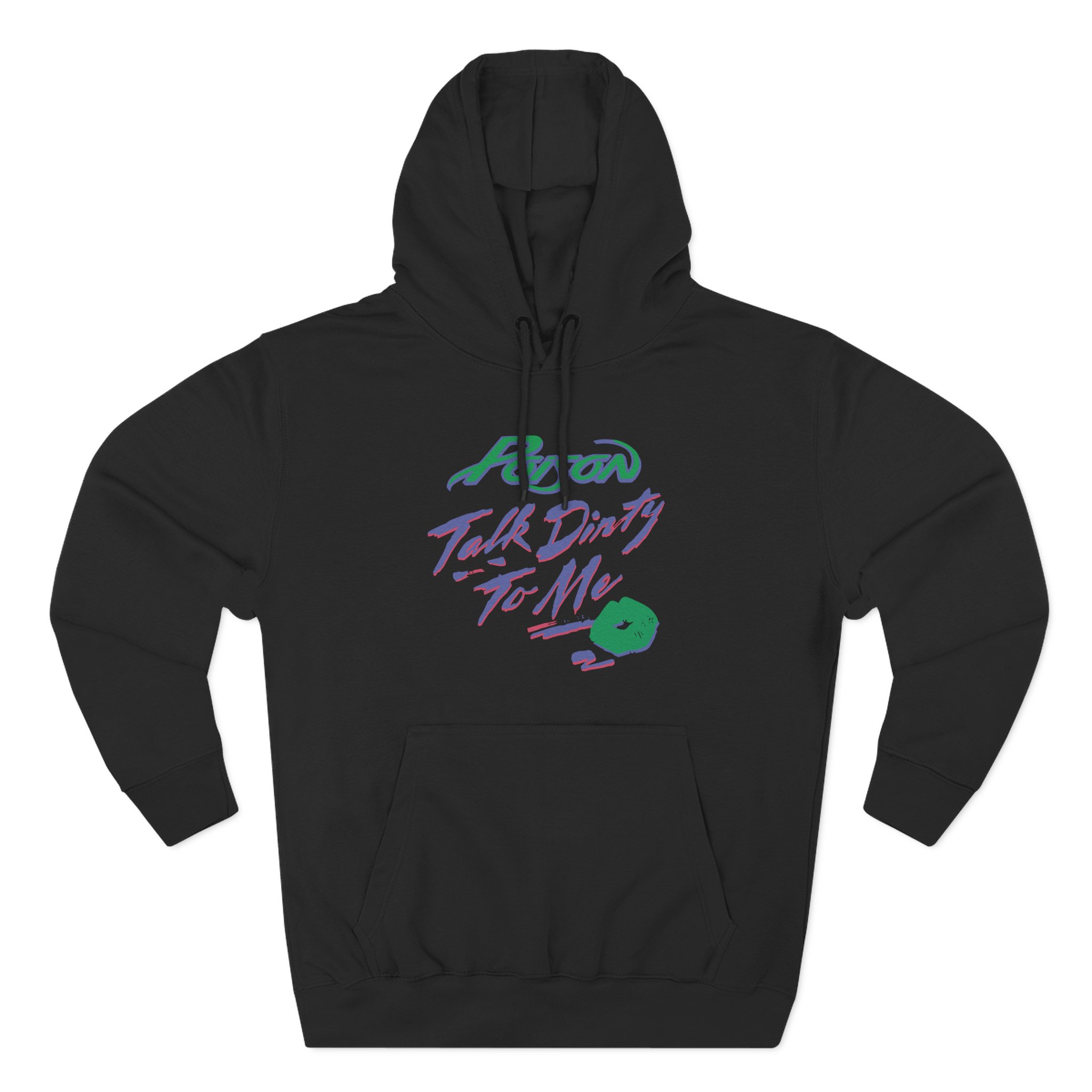 Poison Talk Dirty Three-Panel Fleece Hoodie