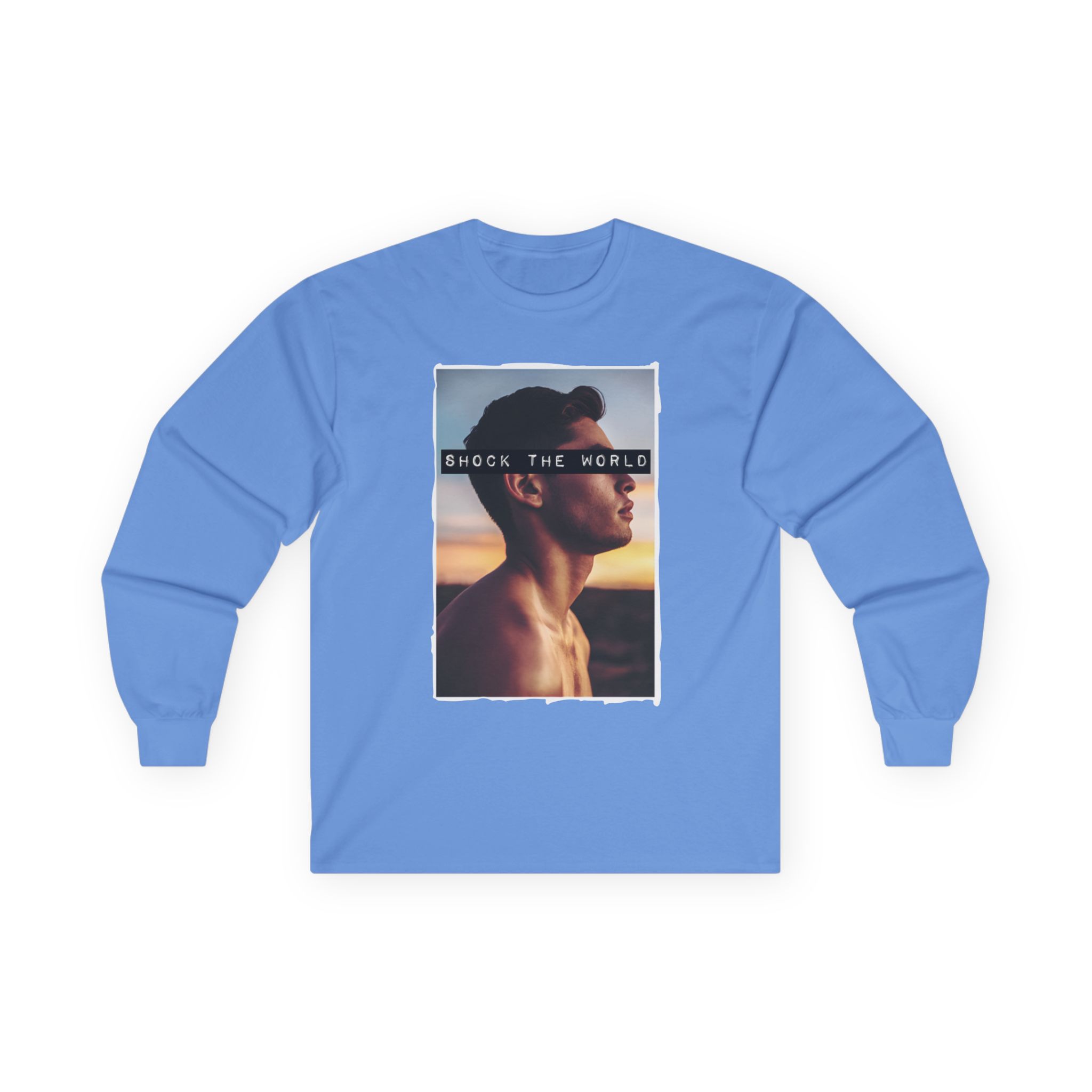 Ryan Garcia Shock the World Unisex Ultra Cotton Long Sleeve Tee