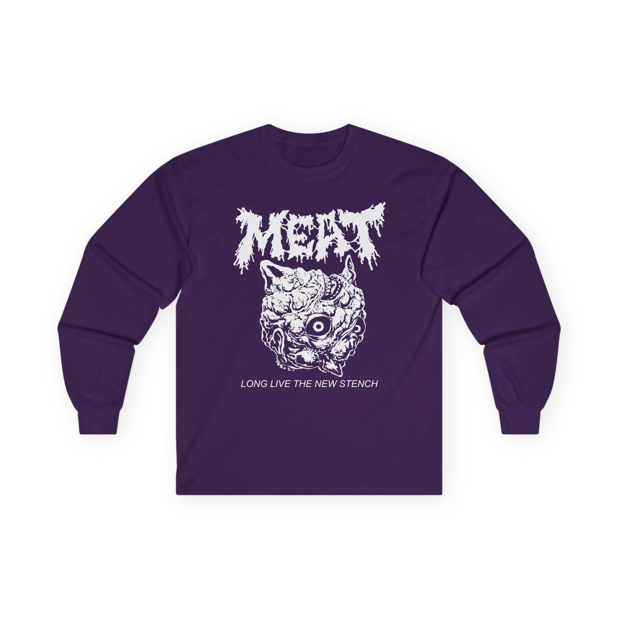 Papa Meat Long Live the New Stench Unisex Ultra Cotton Long Sleeve Tee
