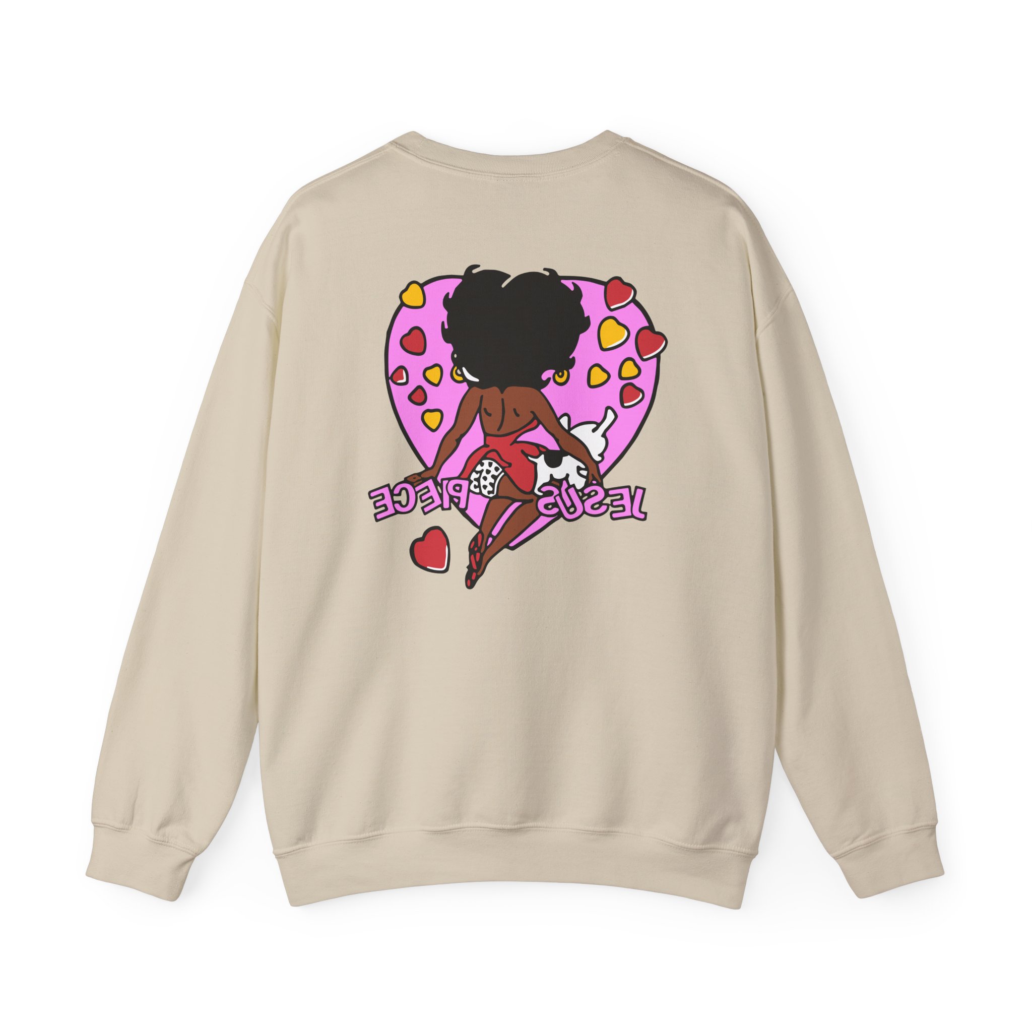 Jesus Piece Betty Unisex Heavy Blendâ„¢ Crewneck Sweatshirt