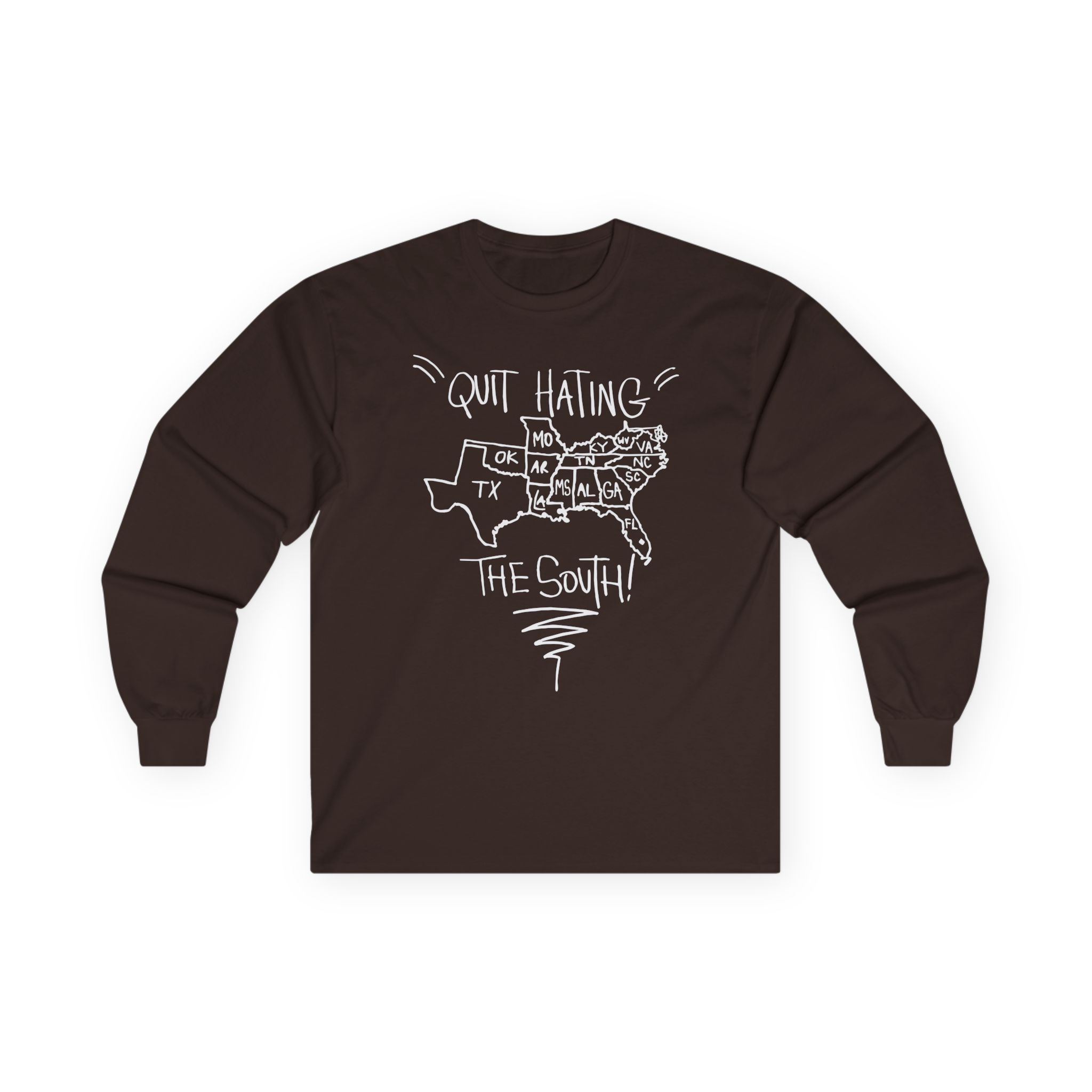UGK Quit Hating The South Unisex Ultra Cotton Long Sleeve Tee