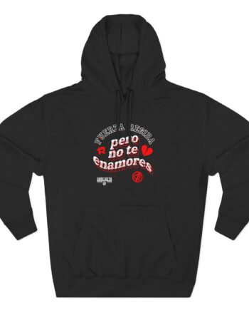 Fuerza Regida Broken Heart  Three-Panel Fleece Hoodie