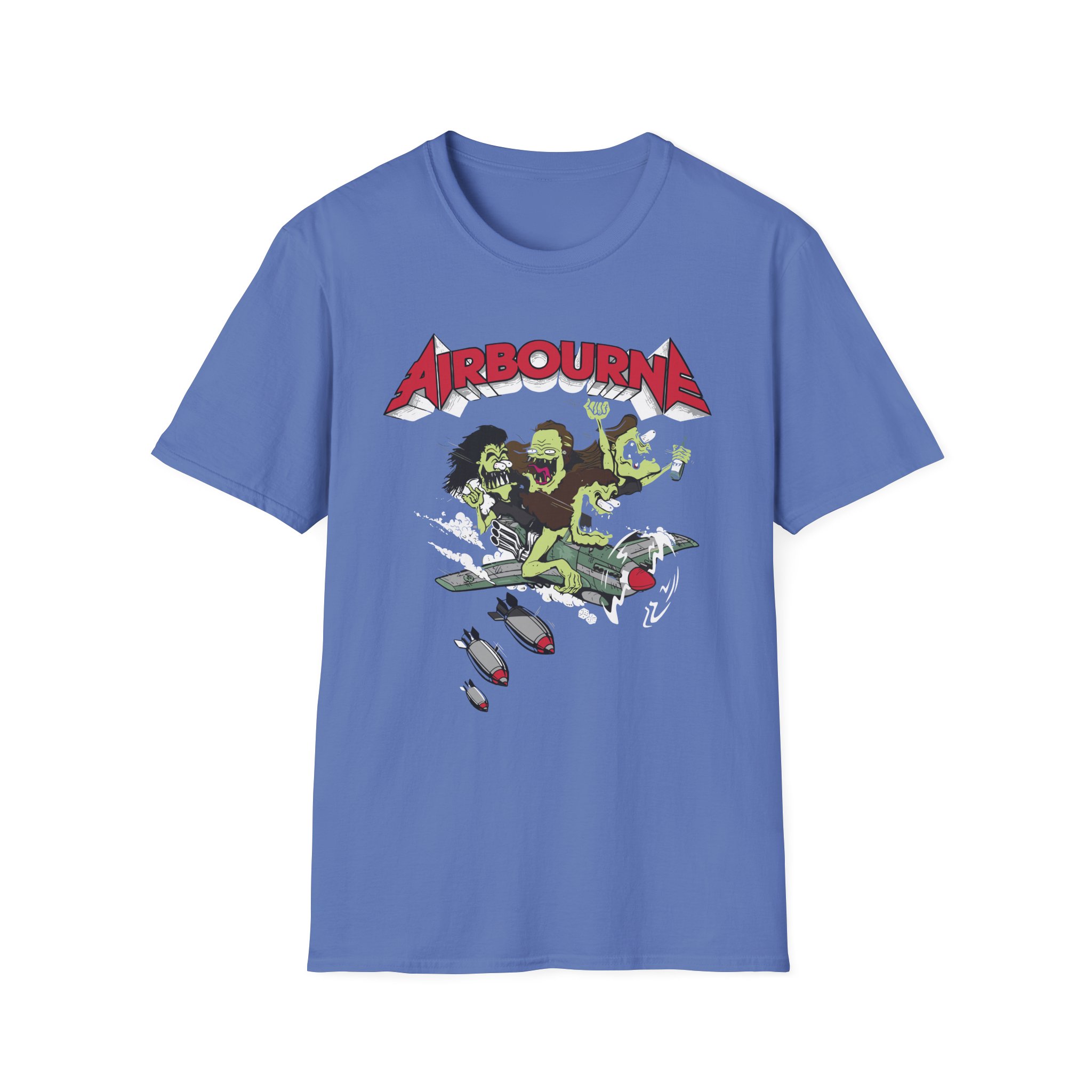 Airbourne - Nitro Herren Unisex Softstyle T-Shirt