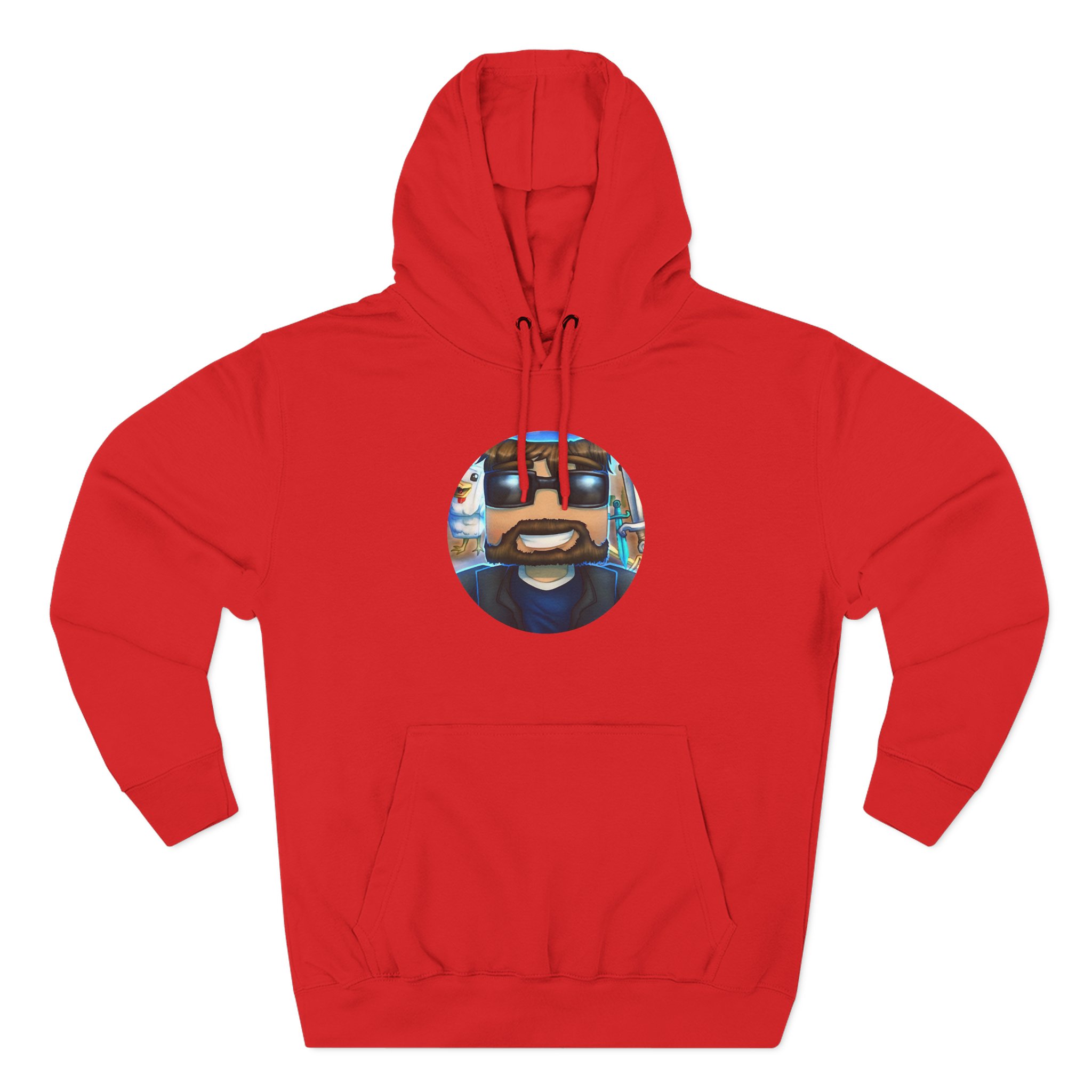 Ssundee Three-Panel Fleece Hoodie