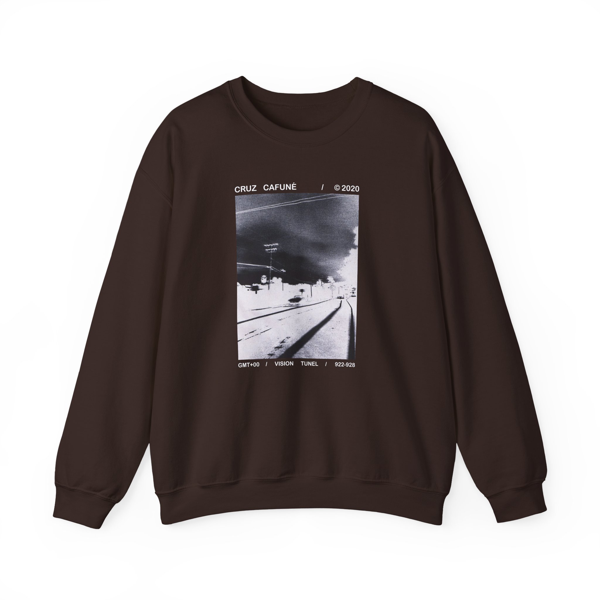 Cruz Cafune Tunnel Vision Unisex Heavy Blendâ„¢ Crewneck Sweatshirt