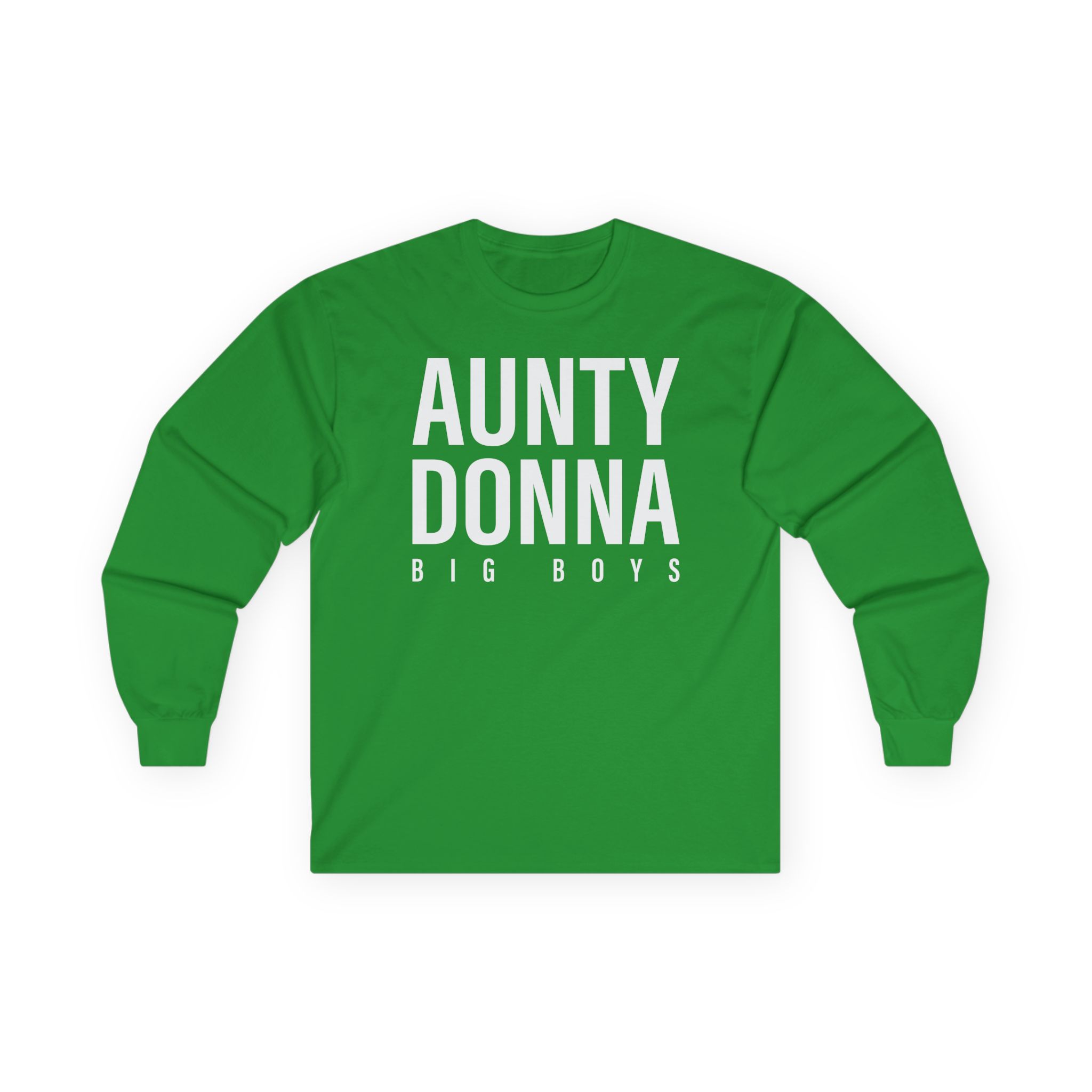 Aunty Donna Big Boys Unisex Ultra Cotton Long Sleeve Tee