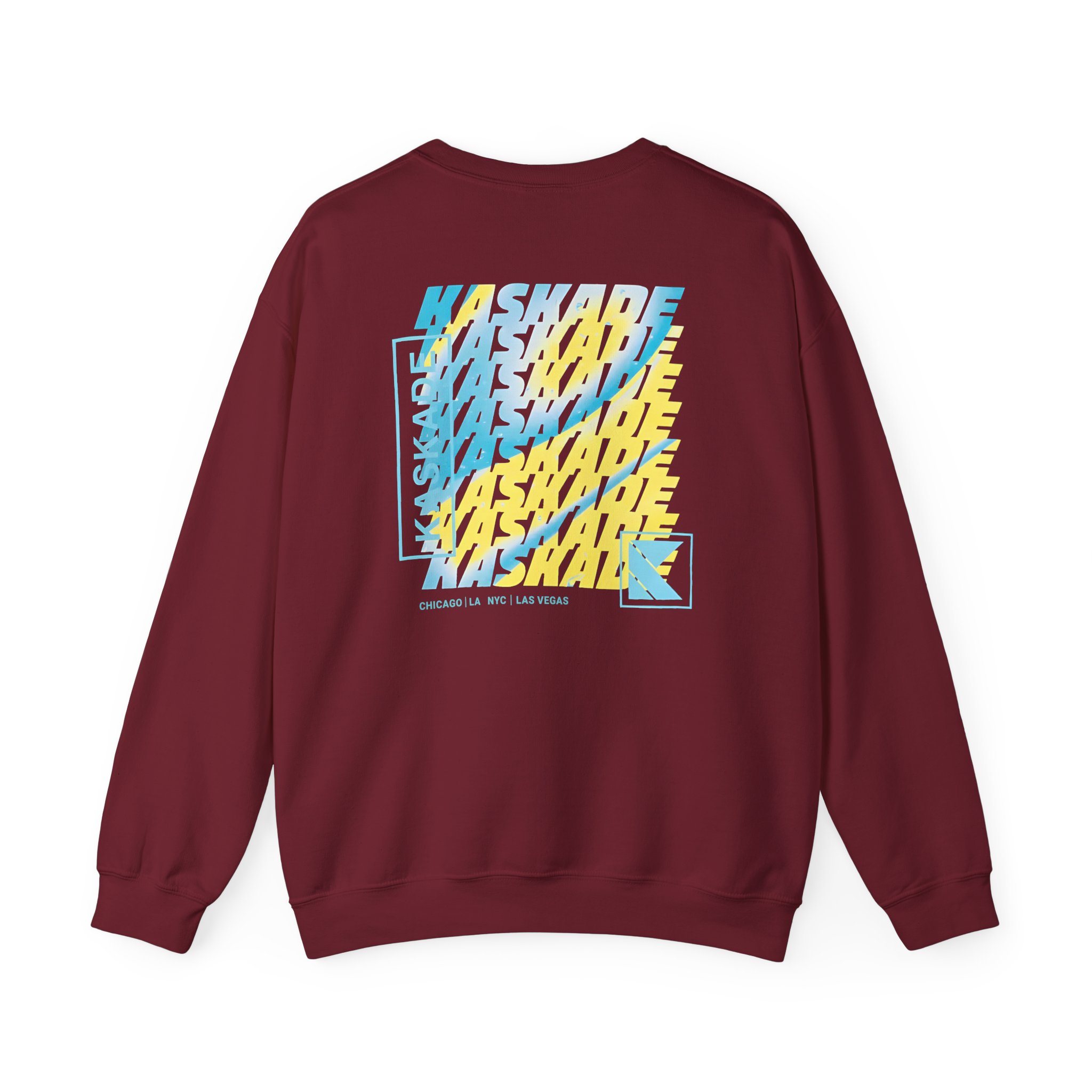 Kaskade Sky Blue Cities Unisex Heavy Blendâ„¢ Crewneck Sweatshirt