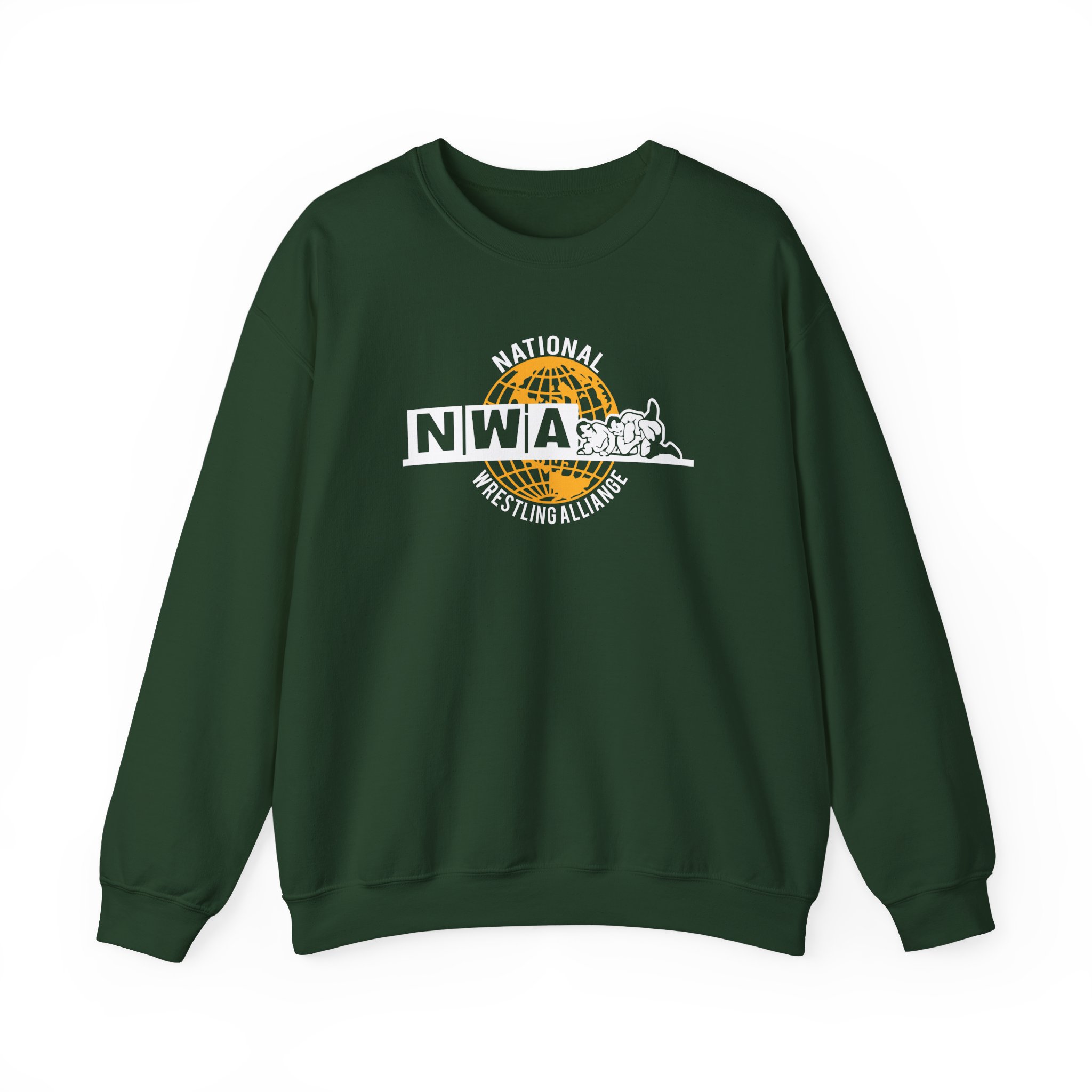 NWA National Wrestling Alliance Unisex Heavy Blendâ„¢ Crewneck Sweatshirt