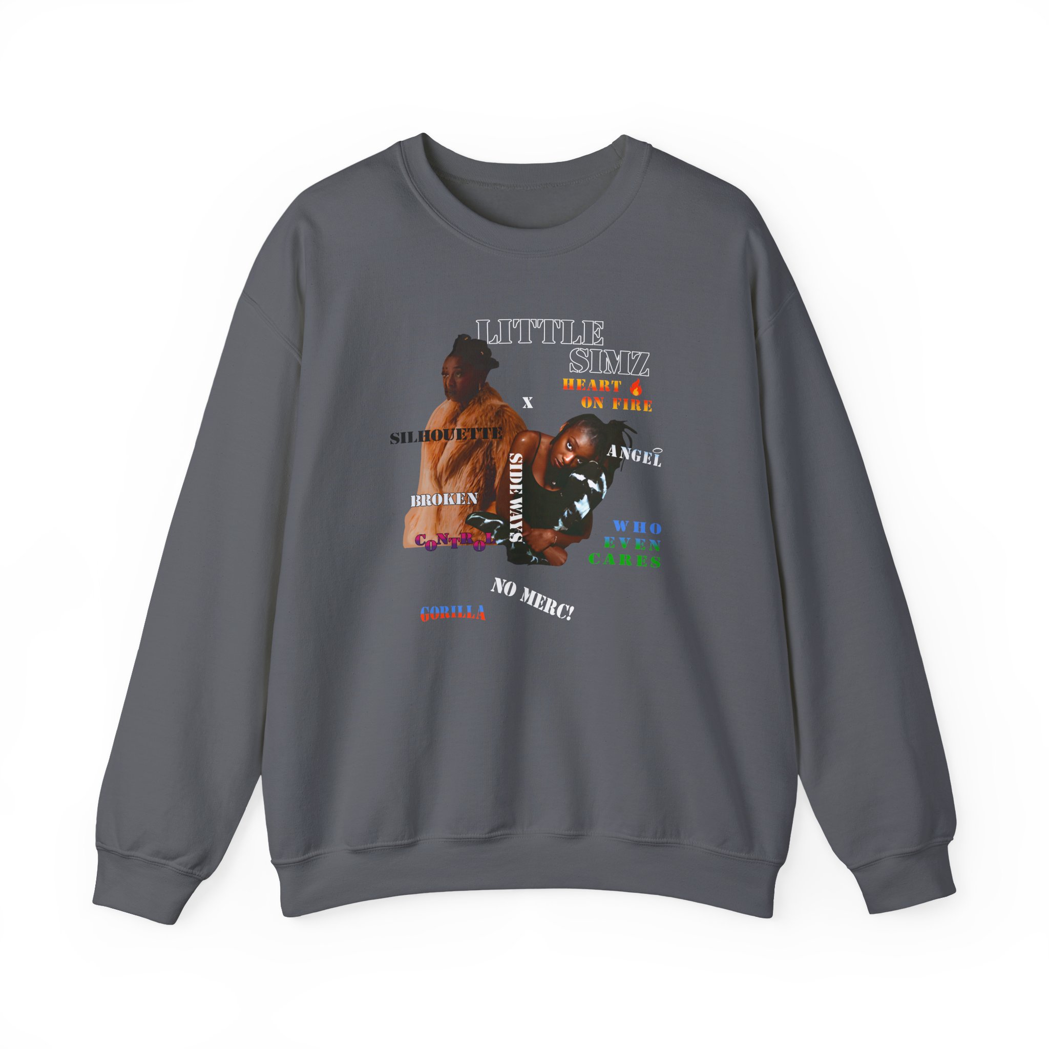 Little Simz Photo Collage Unisex Heavy Blendâ„¢ Crewneck Sweatshirt