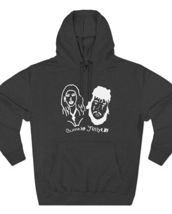 Bunnie Xo Jelly Roll Three-Panel Fleece Hoodie