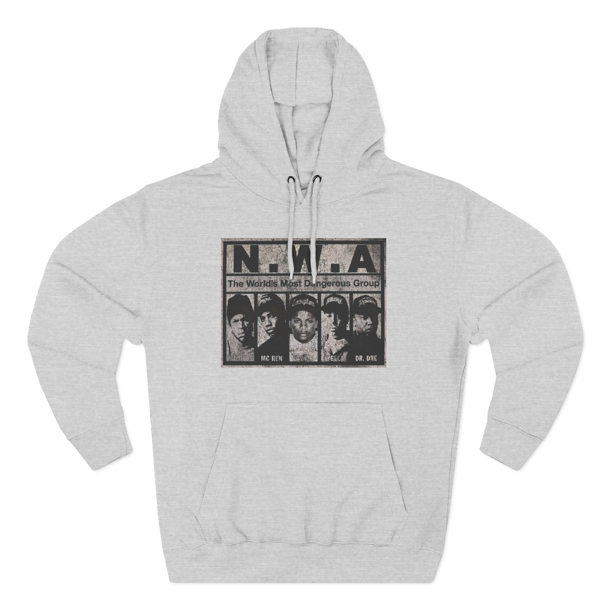 NWA The World's Most Dangerous Group Three-Panel Fleece Hoodie